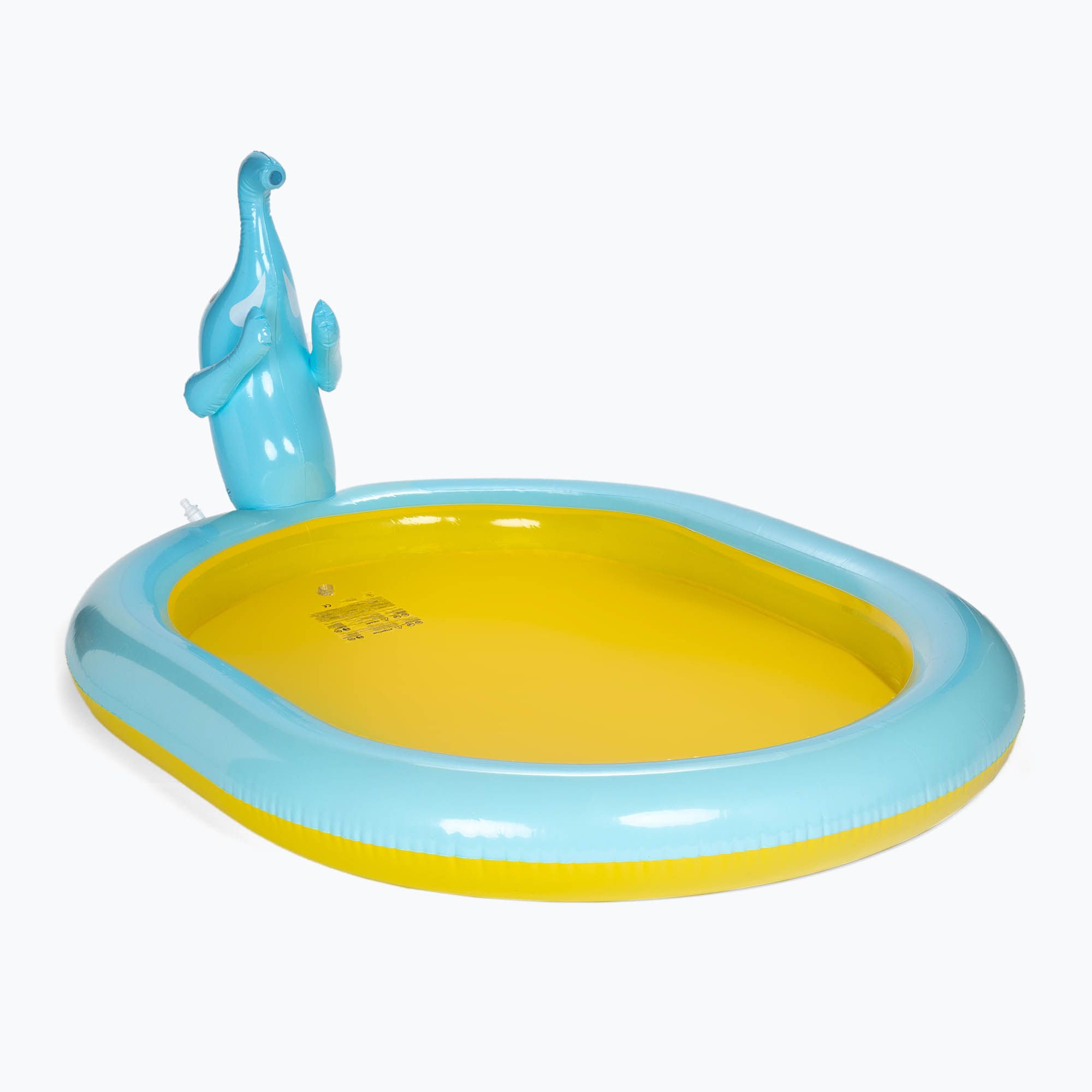 Detský bazén AQUASTIC modro-žltý s fontánou ASP-180E (ASP-180E)