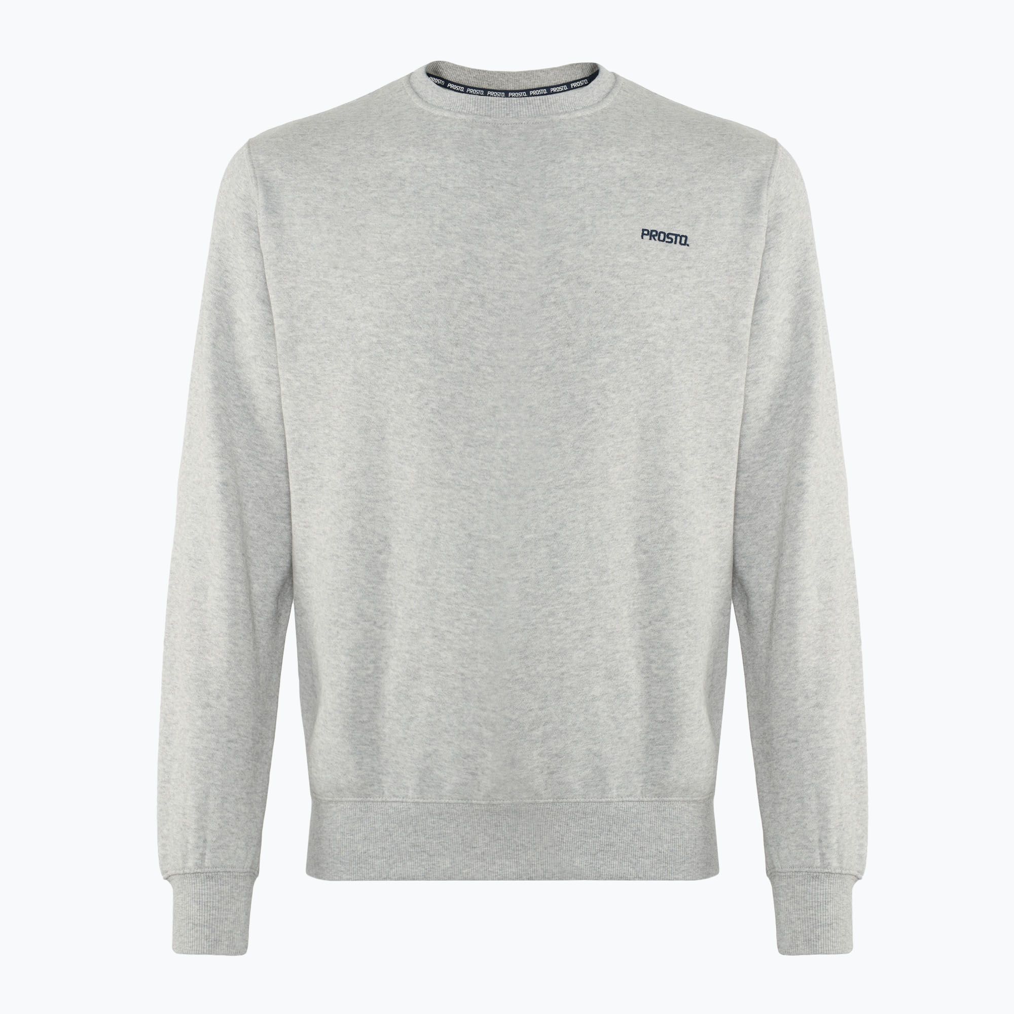 Pánska mikina PROSTO Crewneck Base šedá (Crewneck Base KL242MSWE1023)