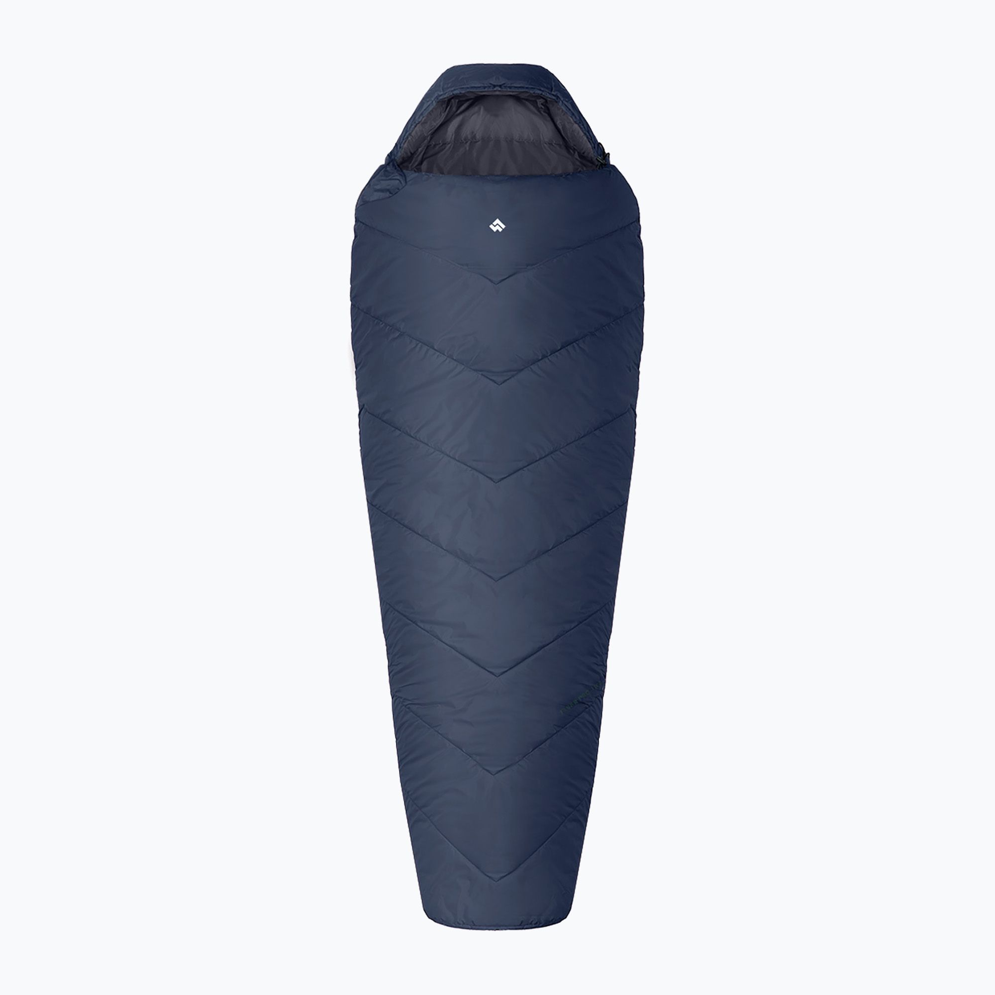 Spací vak Alpinus Fiber Pro 1100 pravý sivý (Fiber Pro 1100 S12543)