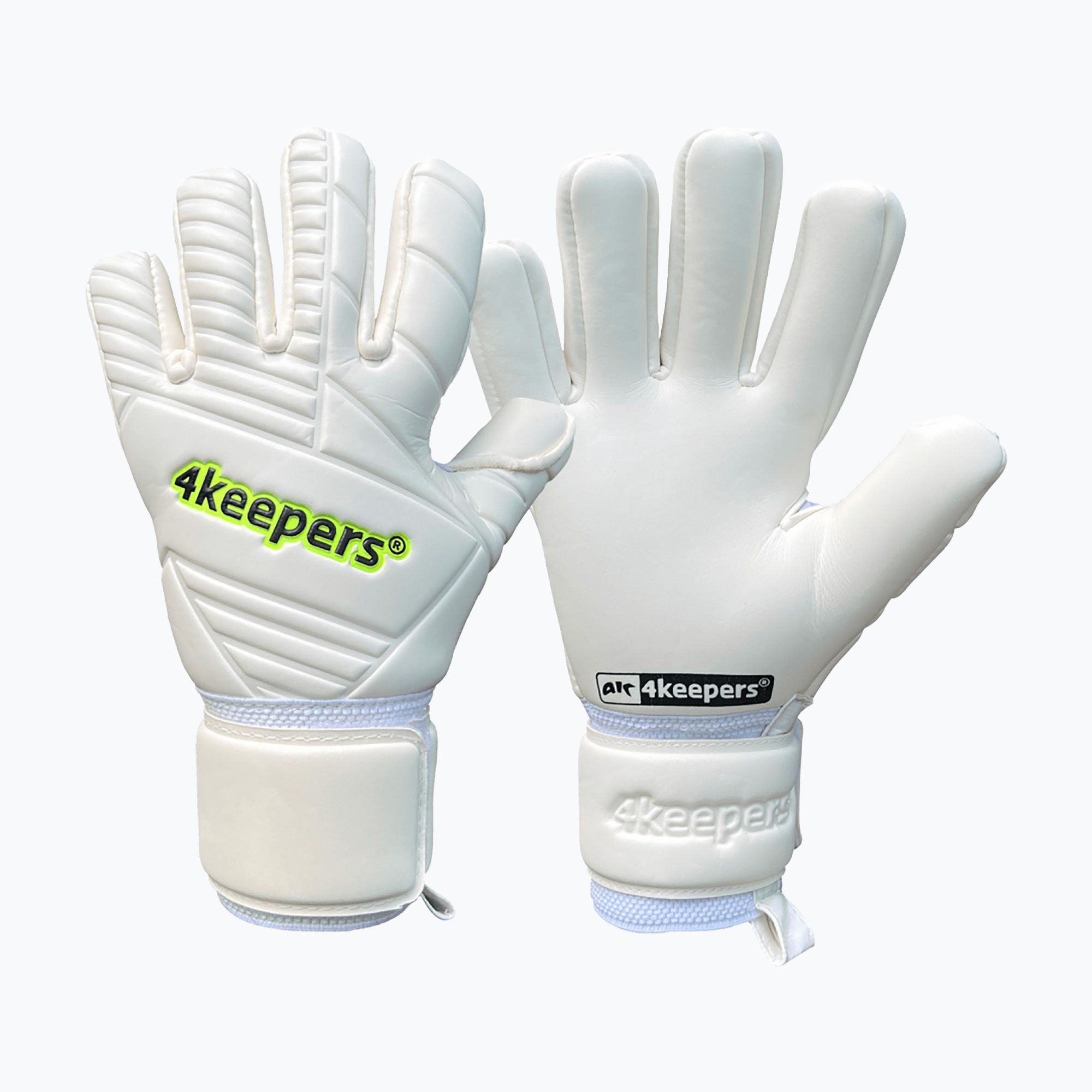 Detské brankárske rukavice 4keepers Retro 42 NC Jr white (RETRO42NCJR)