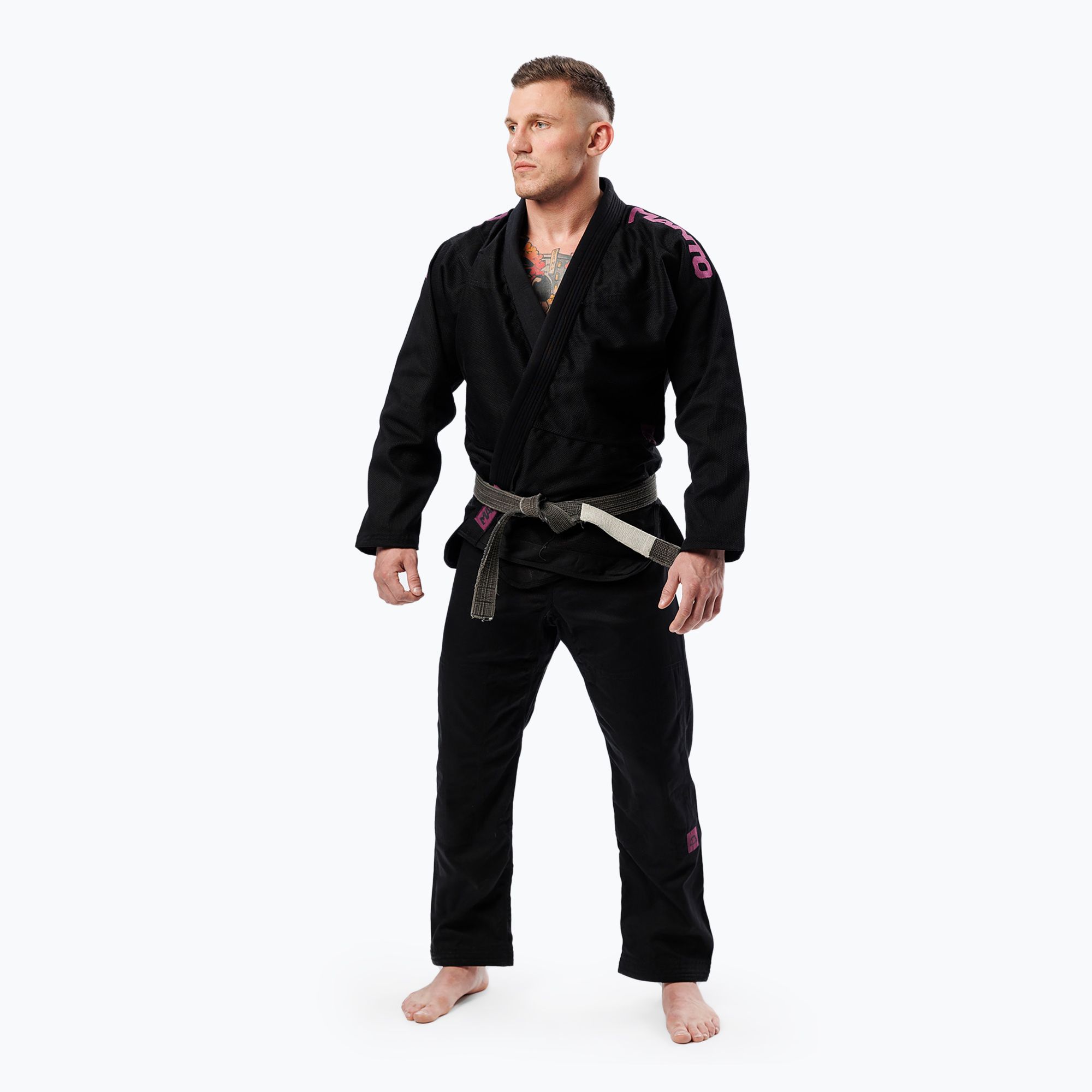 GI pre brazílske jiu-jitsu MANTO X5 BJJ black/purple (X5 BJJ MNG989)