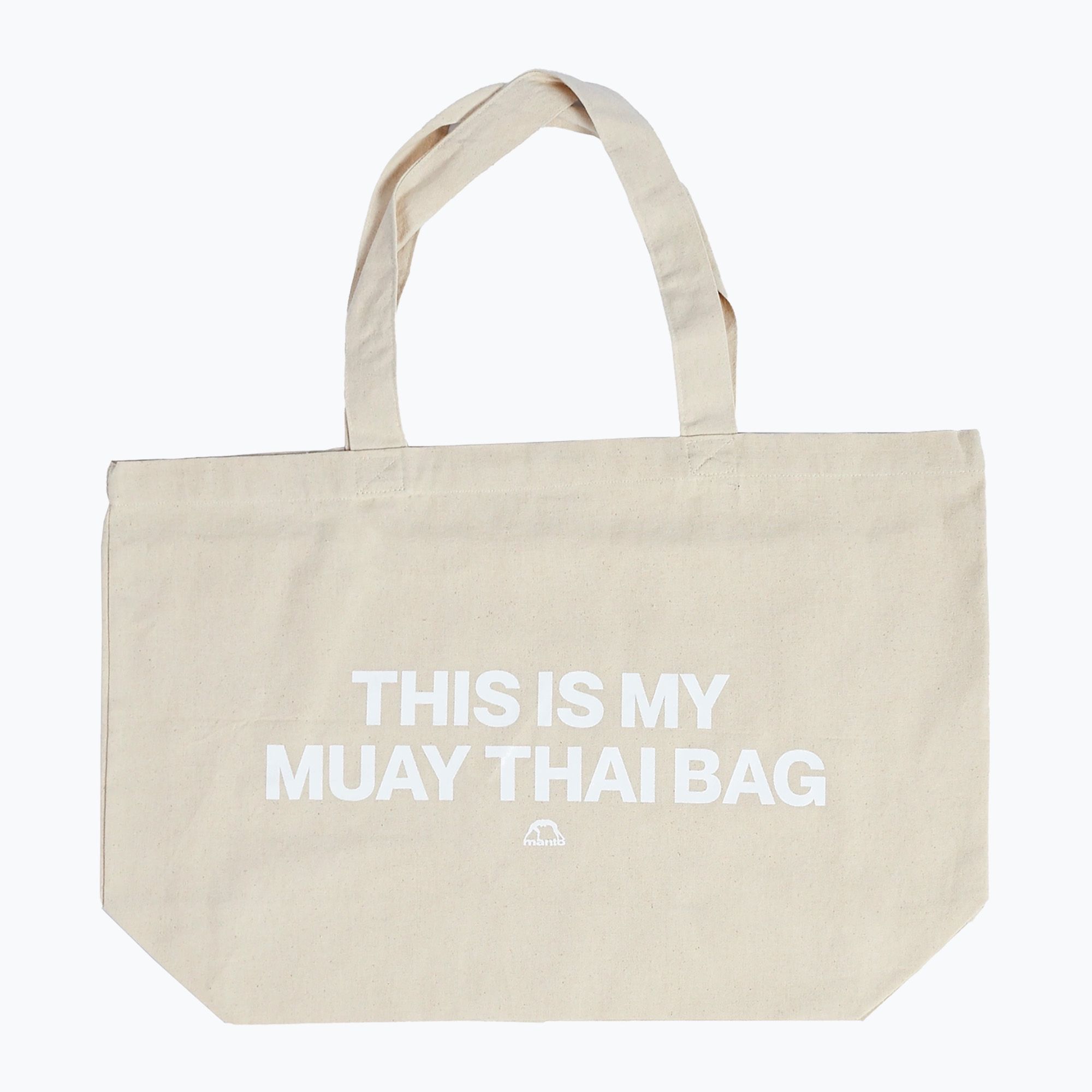 Taška MANTO Muay Thai Tote bag béžová (Muay Thai Tote MNB017_BEI)