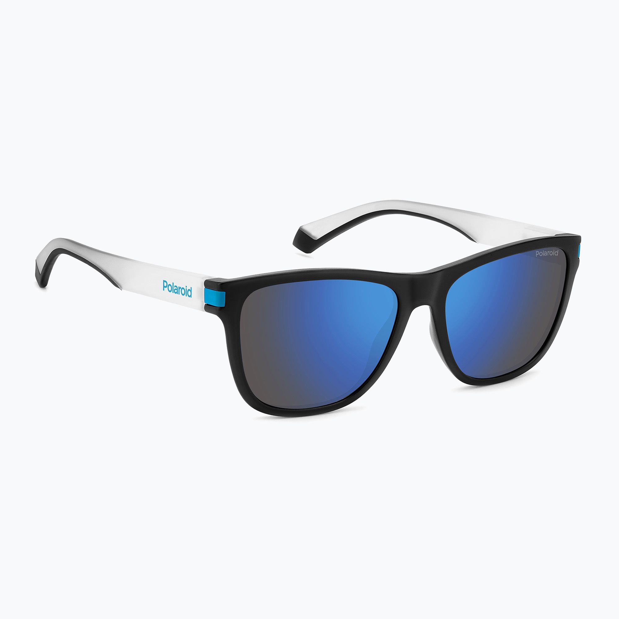 Slnečné okuliare Polaroid PLD 2138/S matte black blue/blue mirror polarized (PLD 2138/S 2057150VK565X)