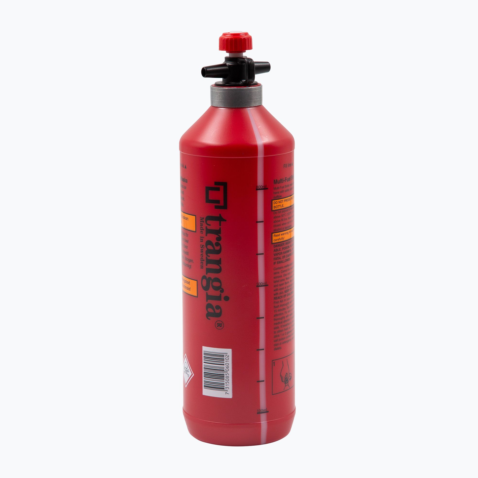 Fľaša na palivo Trangia 1000 ml červená (Fuel Bottle 506010)