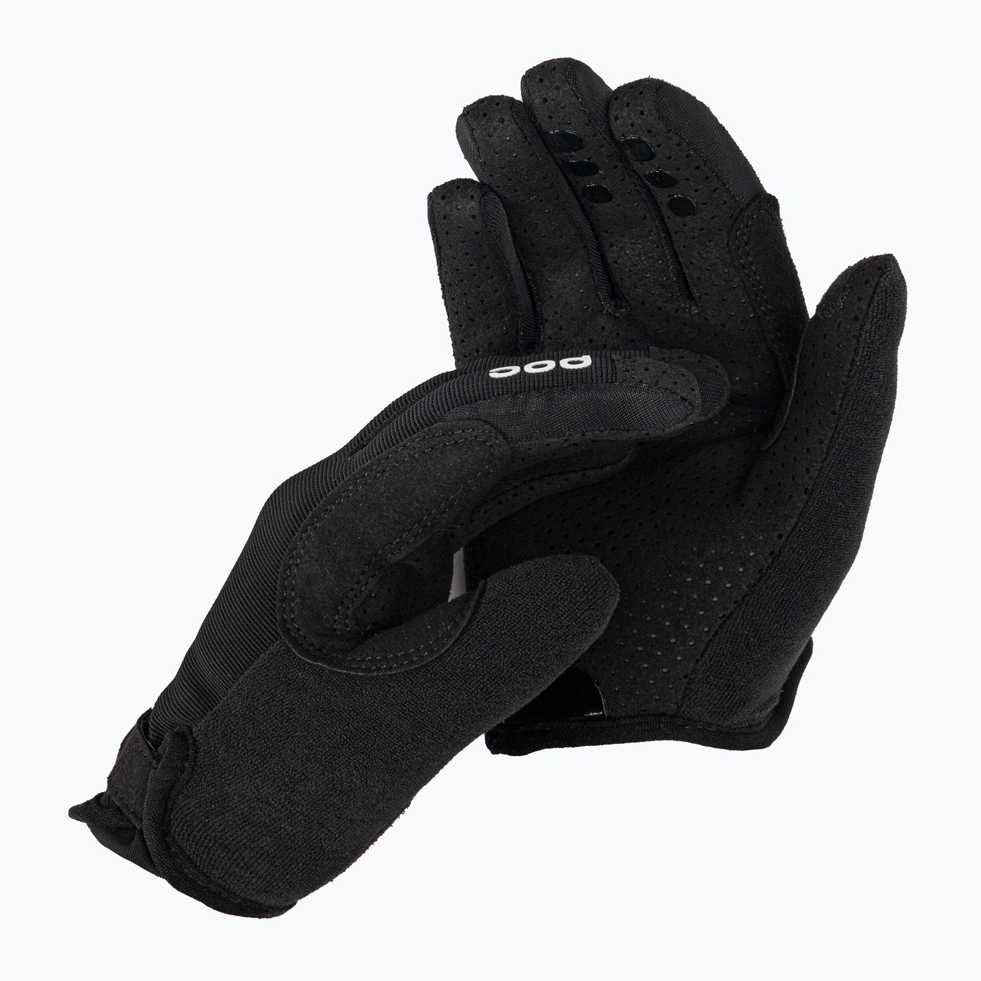 Detské cyklistické rukavice POC Resistance MTB Adj uranium black (Resistance MTB Adj Jr 30339)