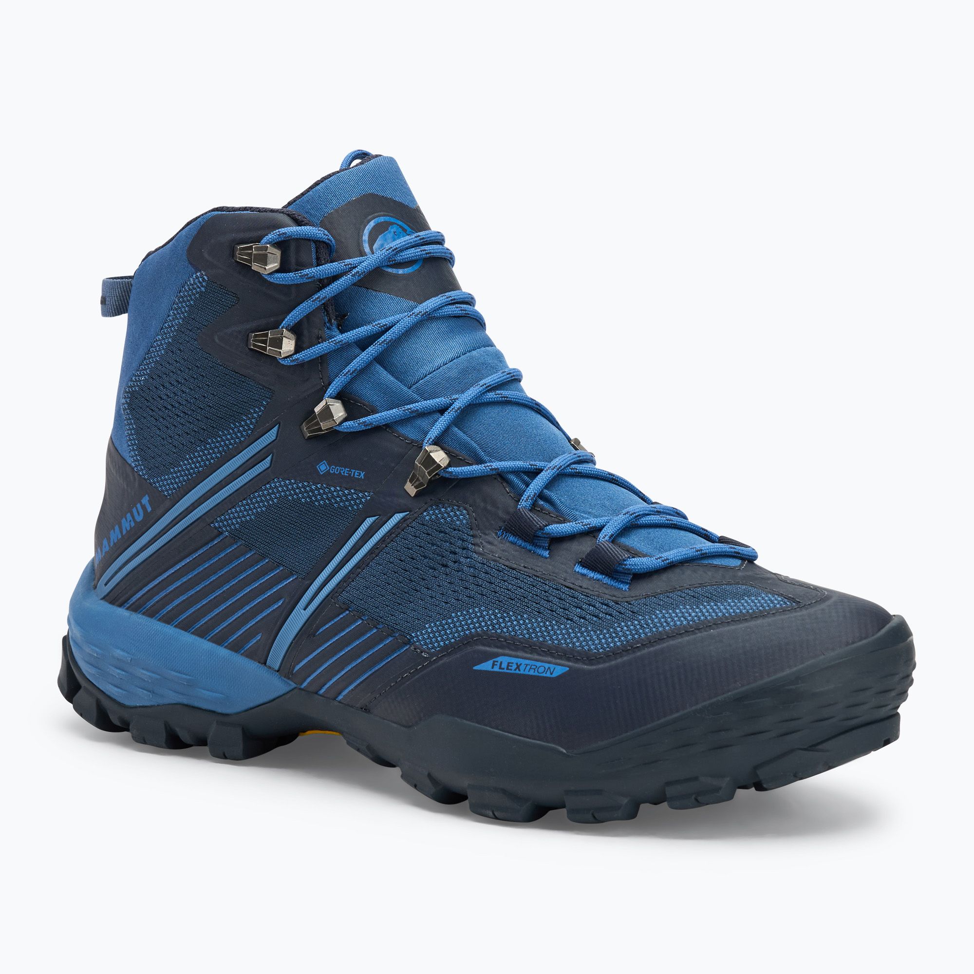 Pánske trekové topánky Mammut Ducan II High GTX marine/deep ice (Ducan II High GTX 3030-05040-50555-1115)