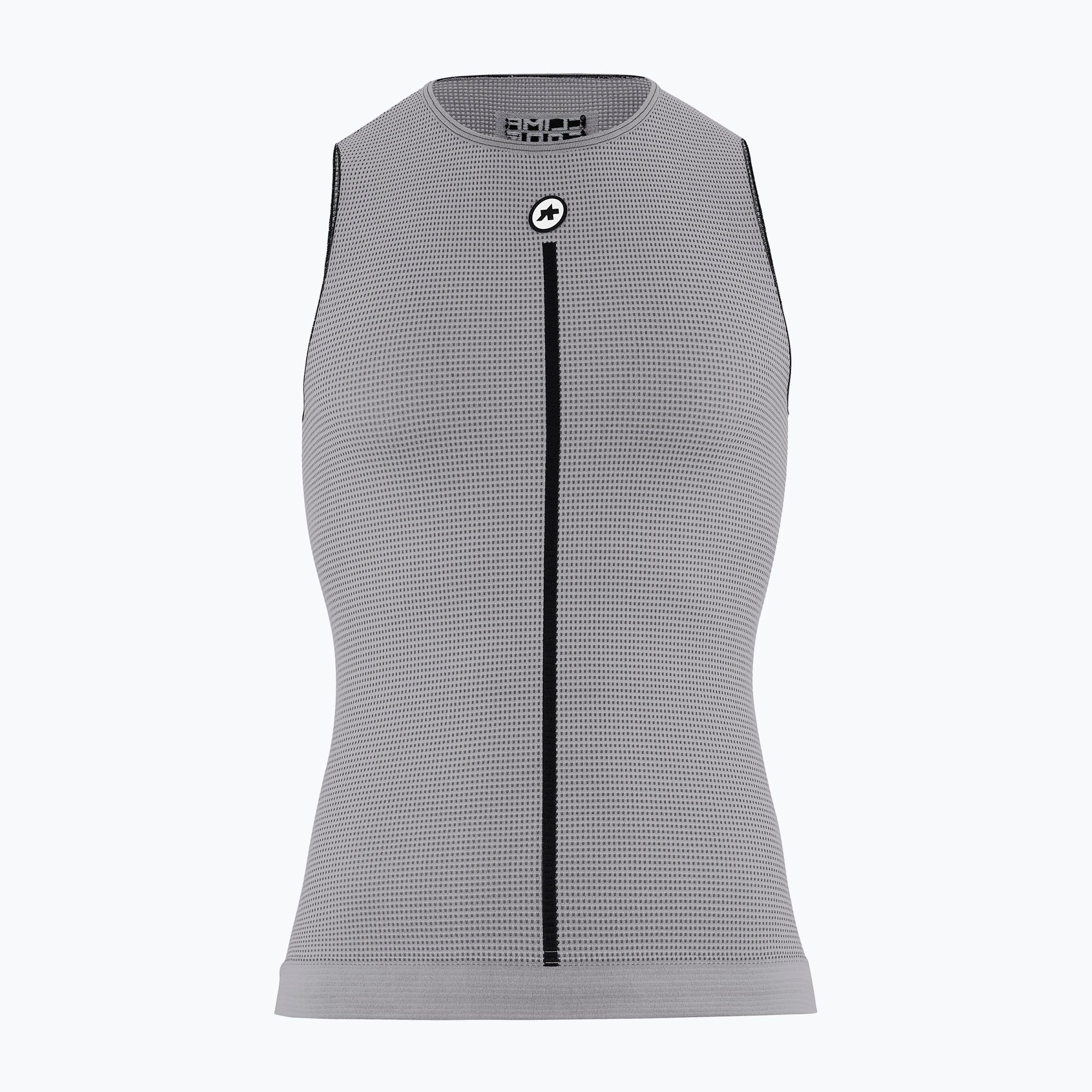 Pánska cyklistická mikina ASSOS Summer NS Skin Layer P1 sivá