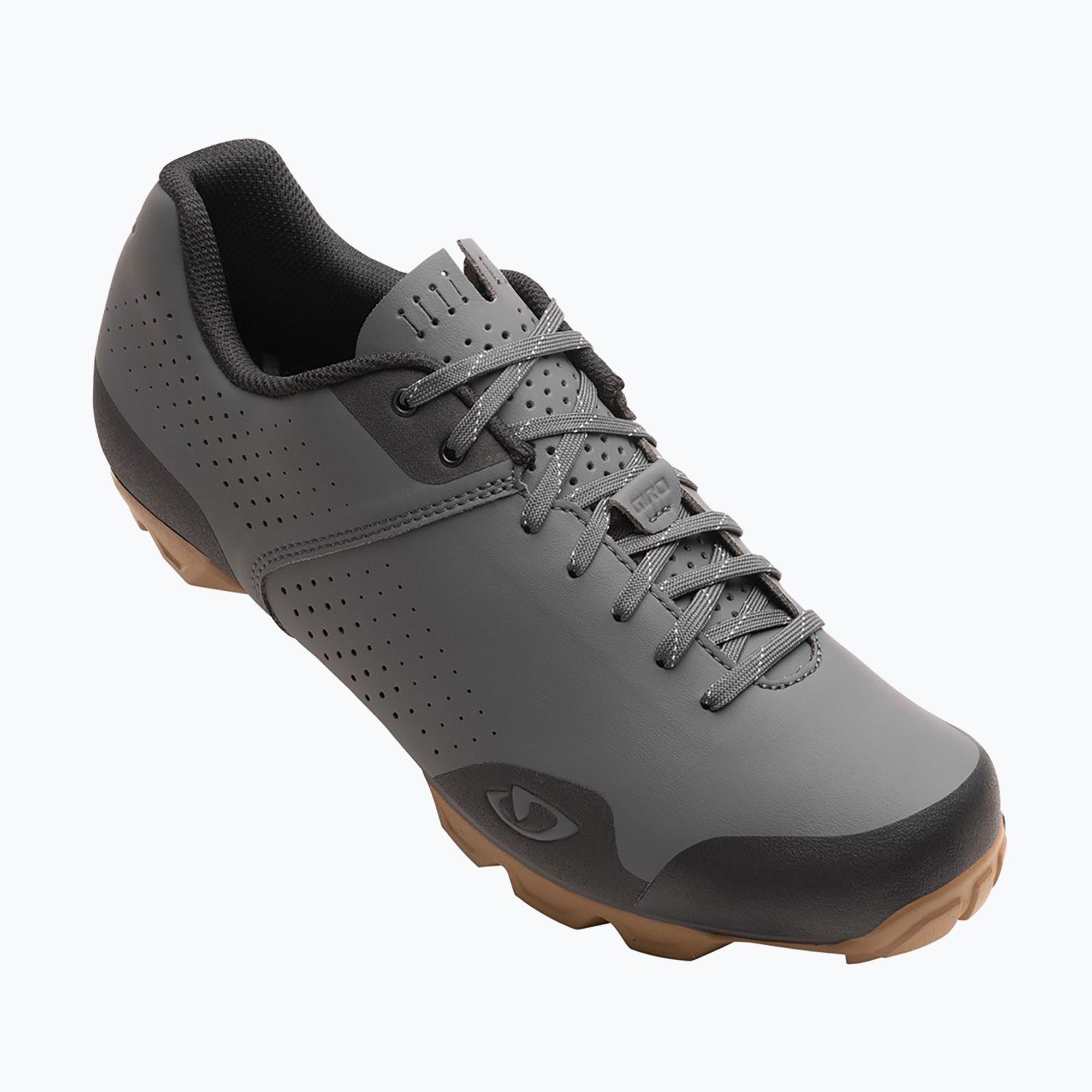 Pánska cyklistická obuv MTB Giro Privateer Lace dark shadow rubber (Privateer Lace GR-7139636)