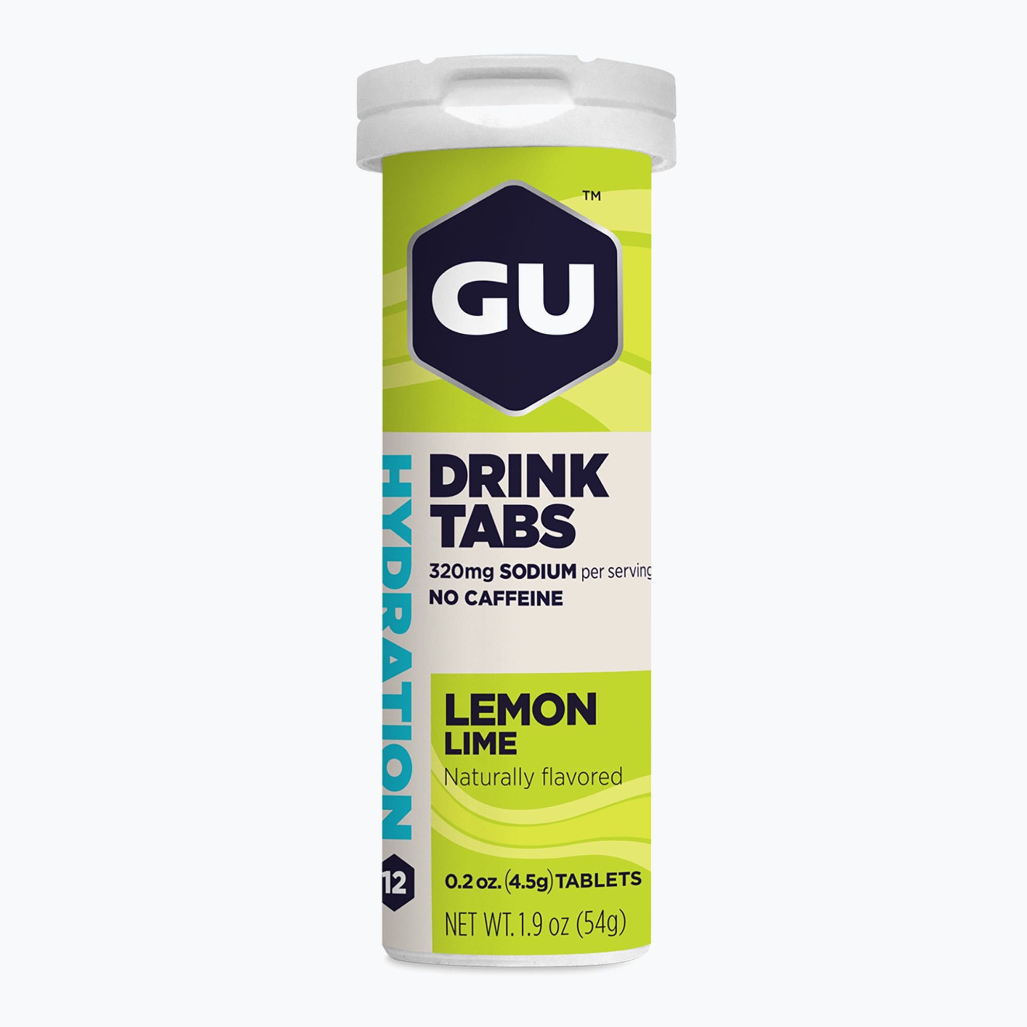 Navodňujúce tabletky GU Hydration Drink Tabs lemon/lime 12 tabletek (Hydration Drink Tabs 123139)