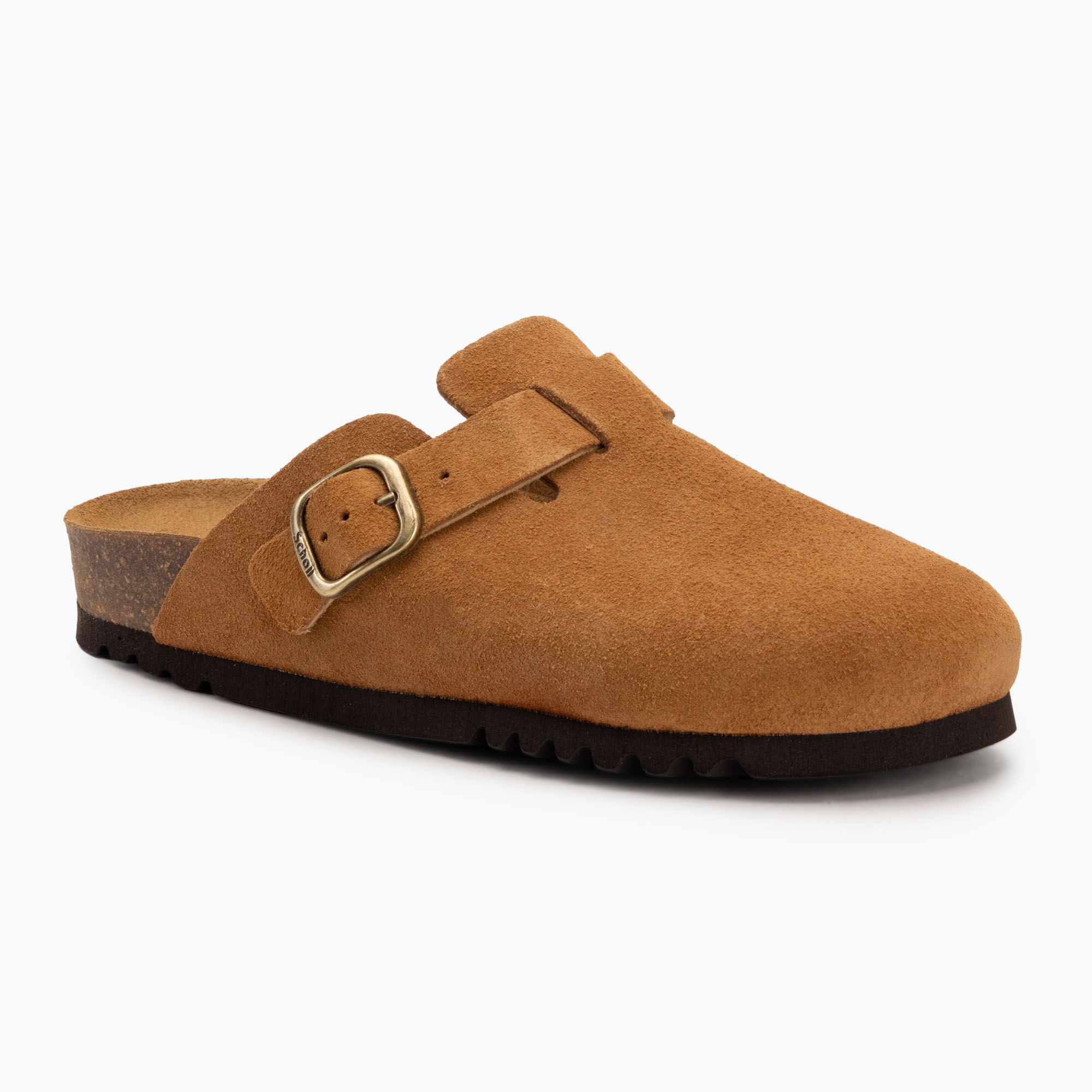 Dámske nazúvaky Scholl Fae Suede cognac (Fae Suede F321981175)