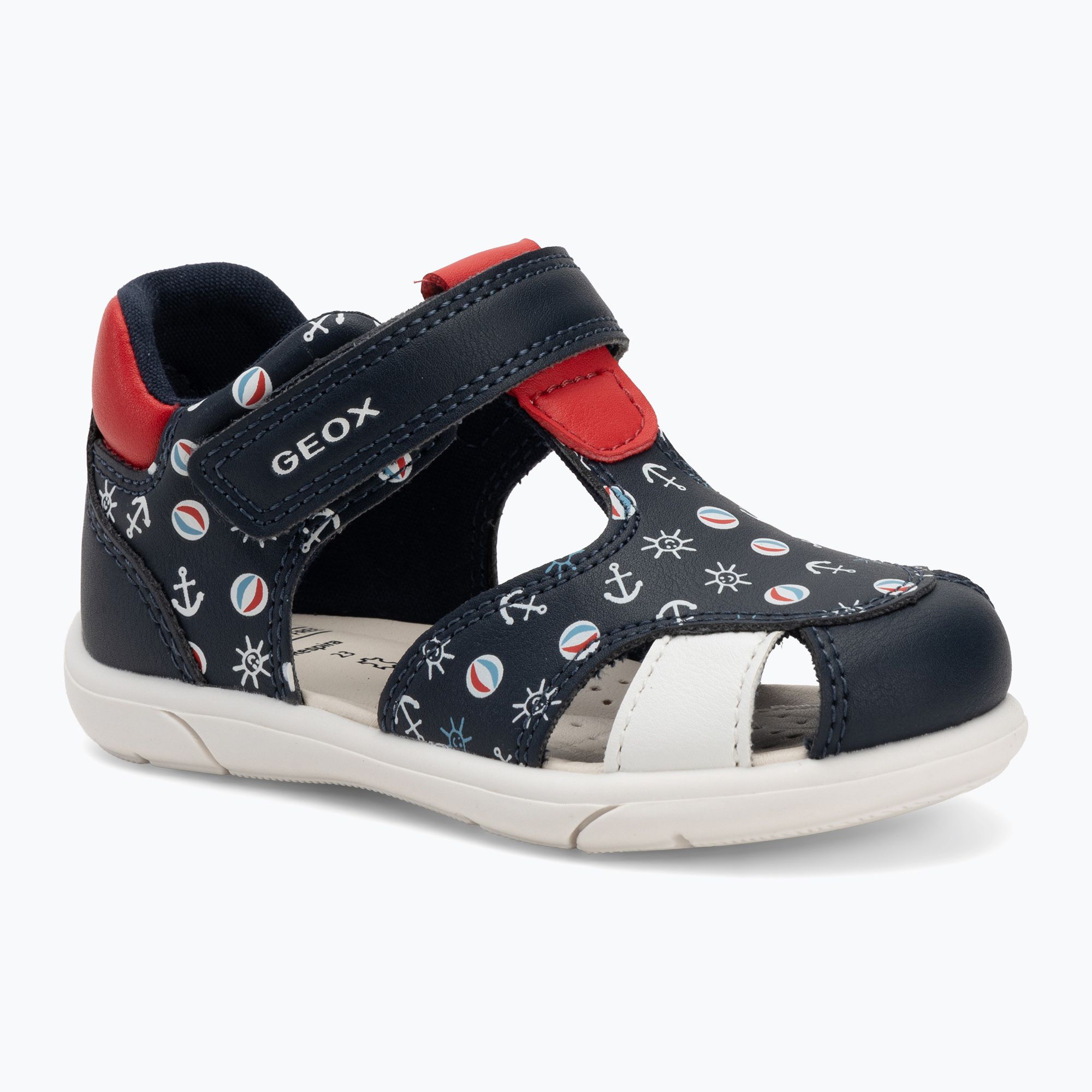 Detské sandále Geox Zapito navy/red (Zapito B556EC05404C0735)