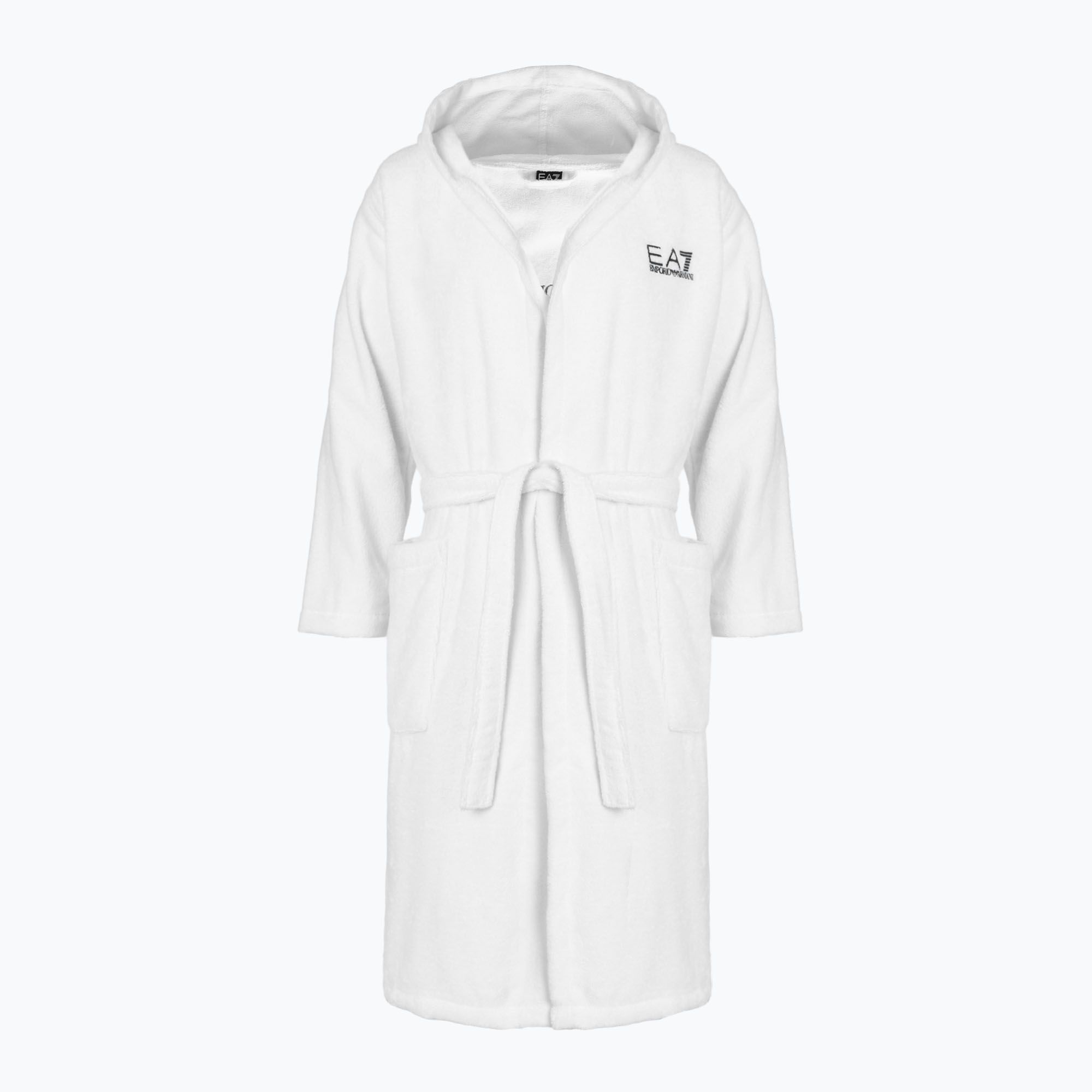 Pánsky župan EA7 Emporio Armani Core biely