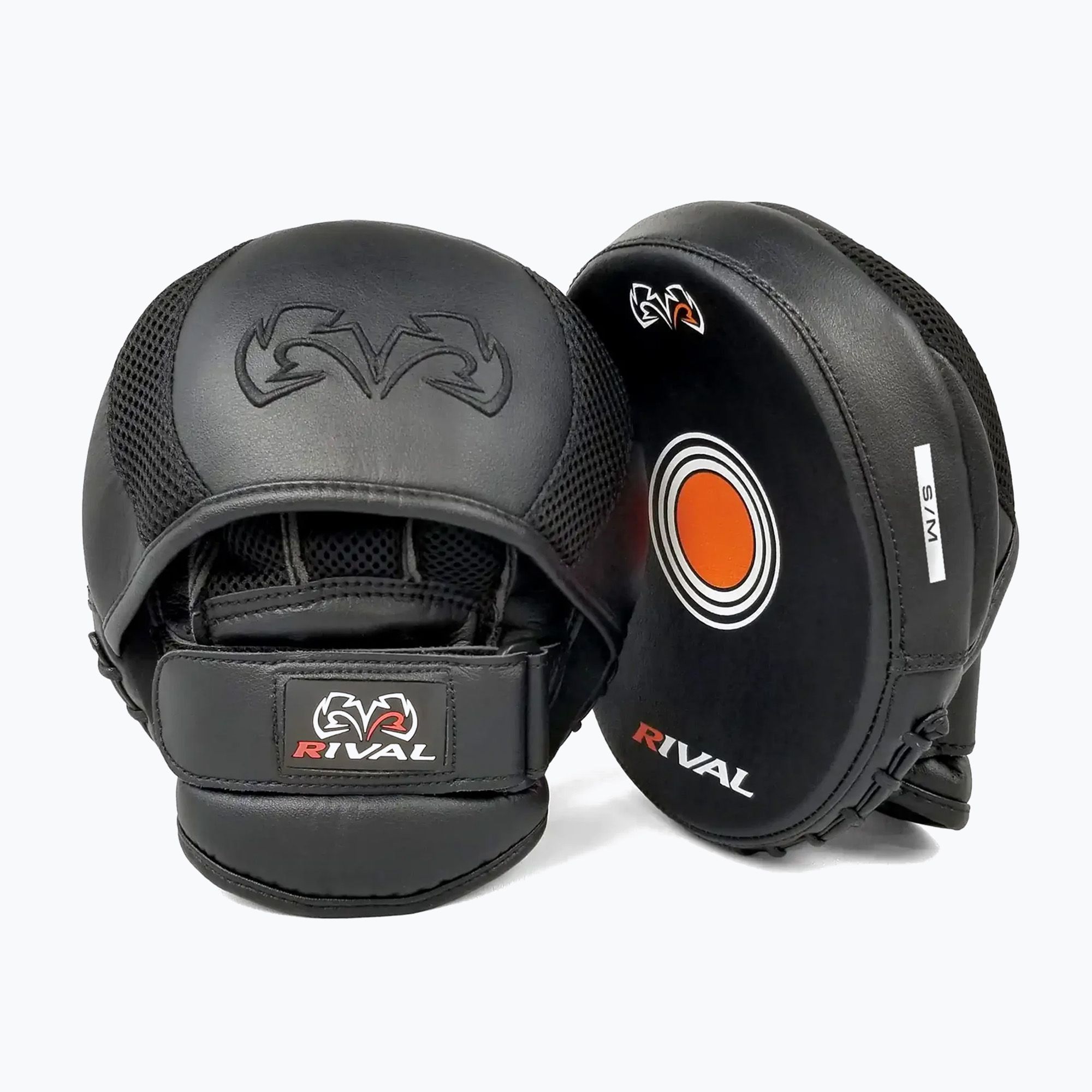 Boxerské lapy Rival RPM11 Evolution Punch Mitts black (RPM11 Evolution Punch Mitts RPM11-BLACK)