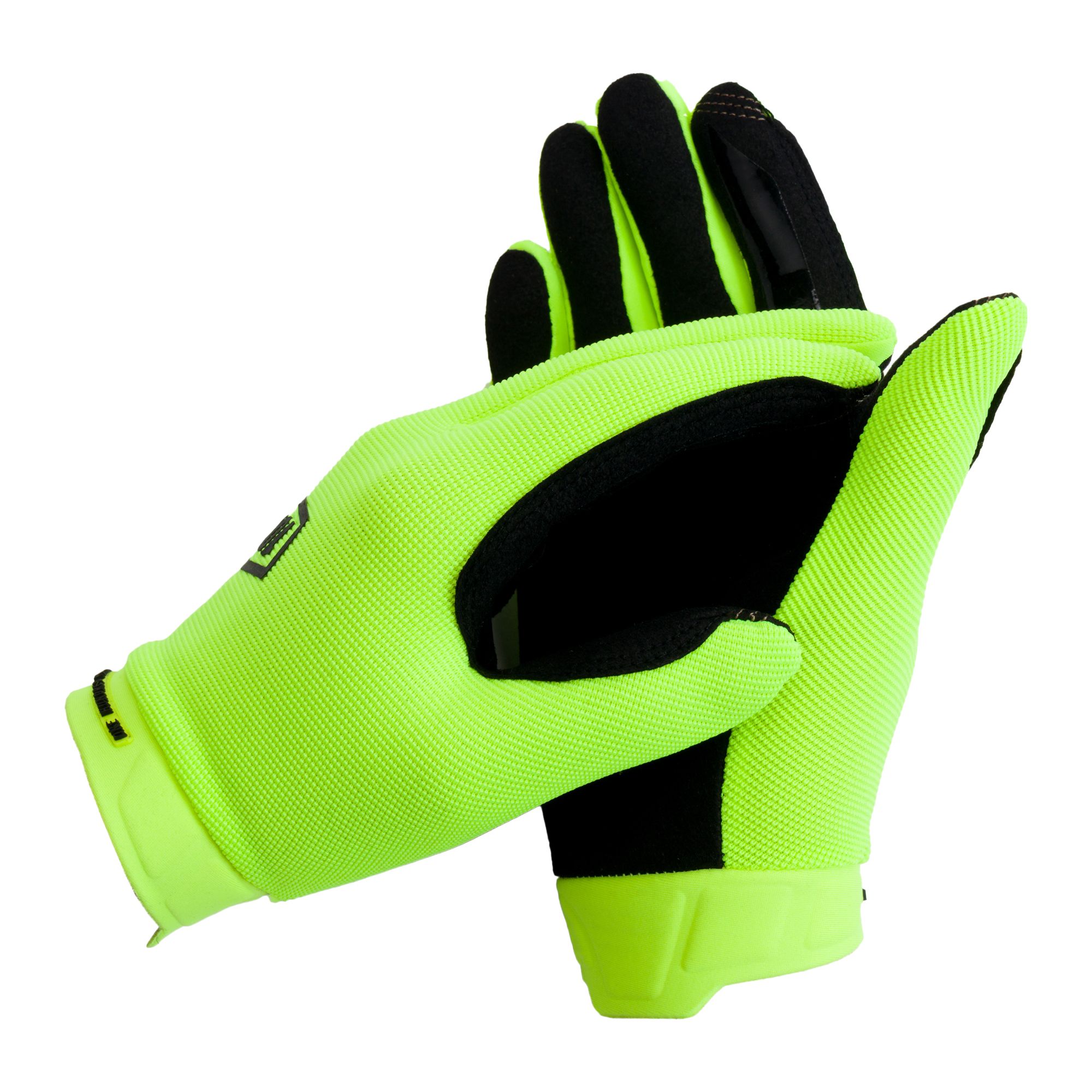 Cyklistické rukavice 100% Ridecamp žlté STO-10018-004-10 (Ridecamp 10018-004)