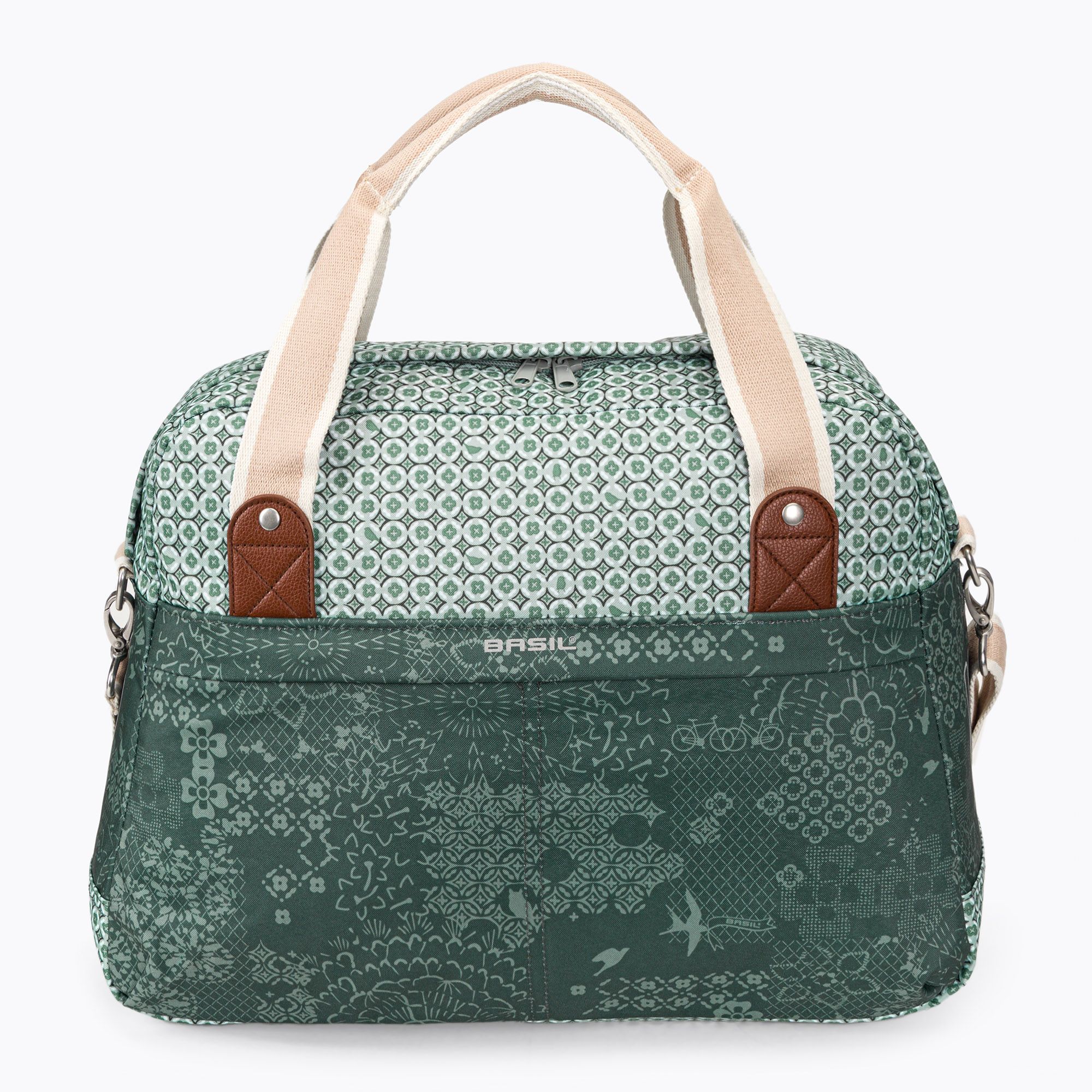 Taška na nosič na bicykel Basil Boheme Carry All Bag zelená B-186 (Boheme Carry All Bag B-18006)