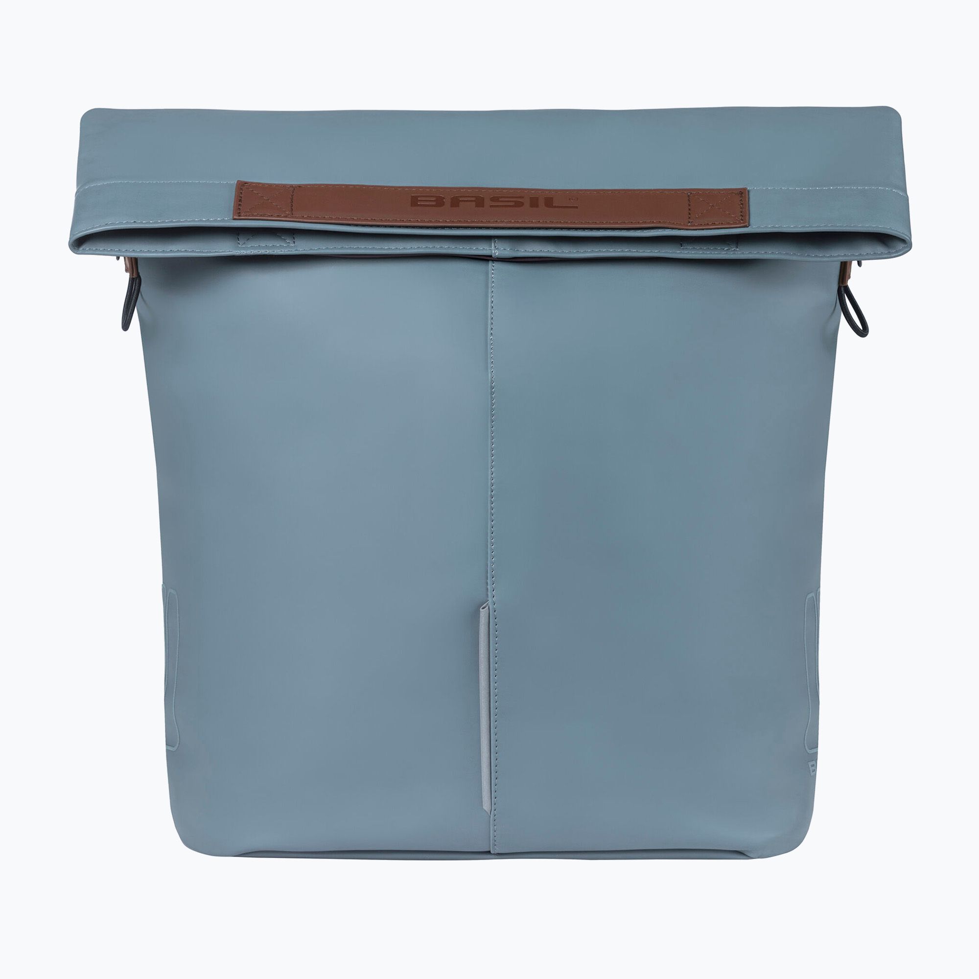 Taška na bicykel na zadný nosič Basil City Shopper z Vegan Leather 16 l modrá (City Shopper Vegan Leather B-18371)