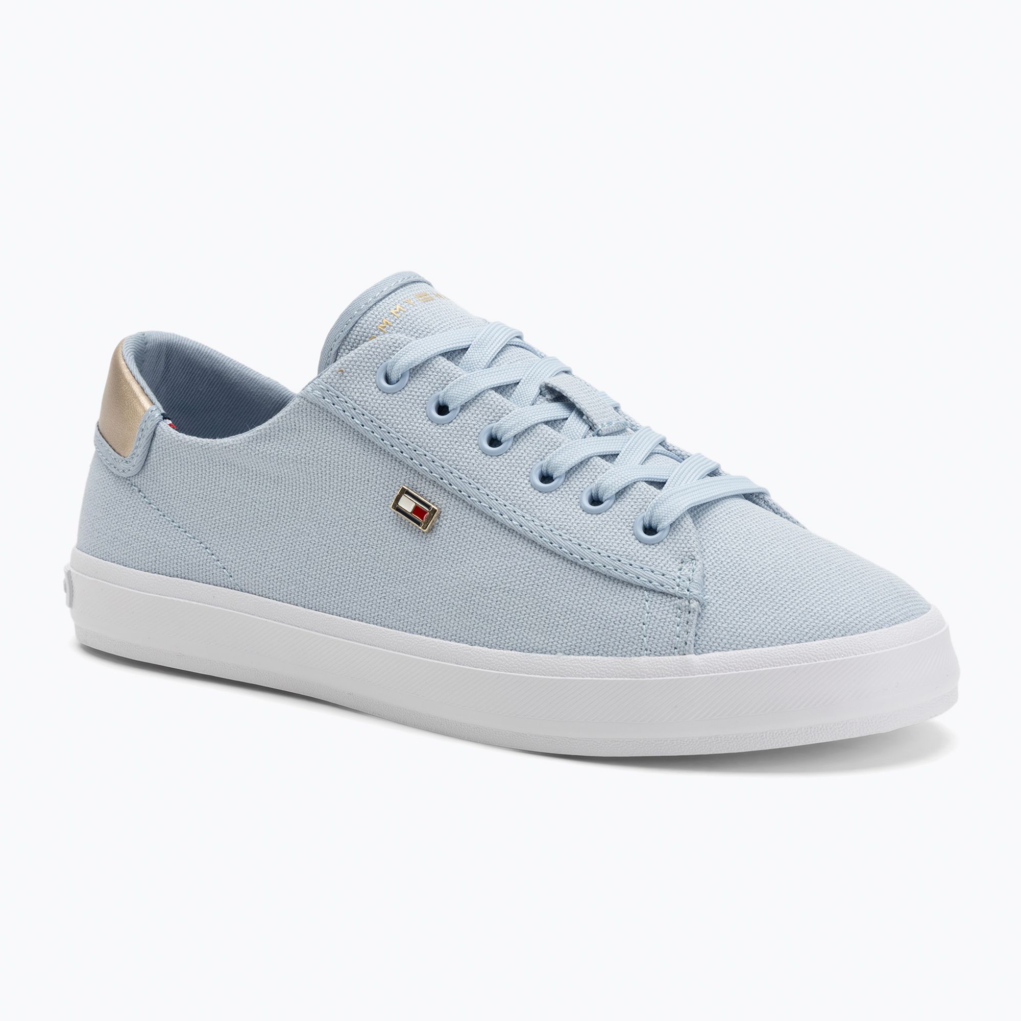 Dámske tenisky Tommy Hilfiger Vulc Canvas Lace Up breezy blue (Vulc Canvas Lace Up FW0FW08647C1O)