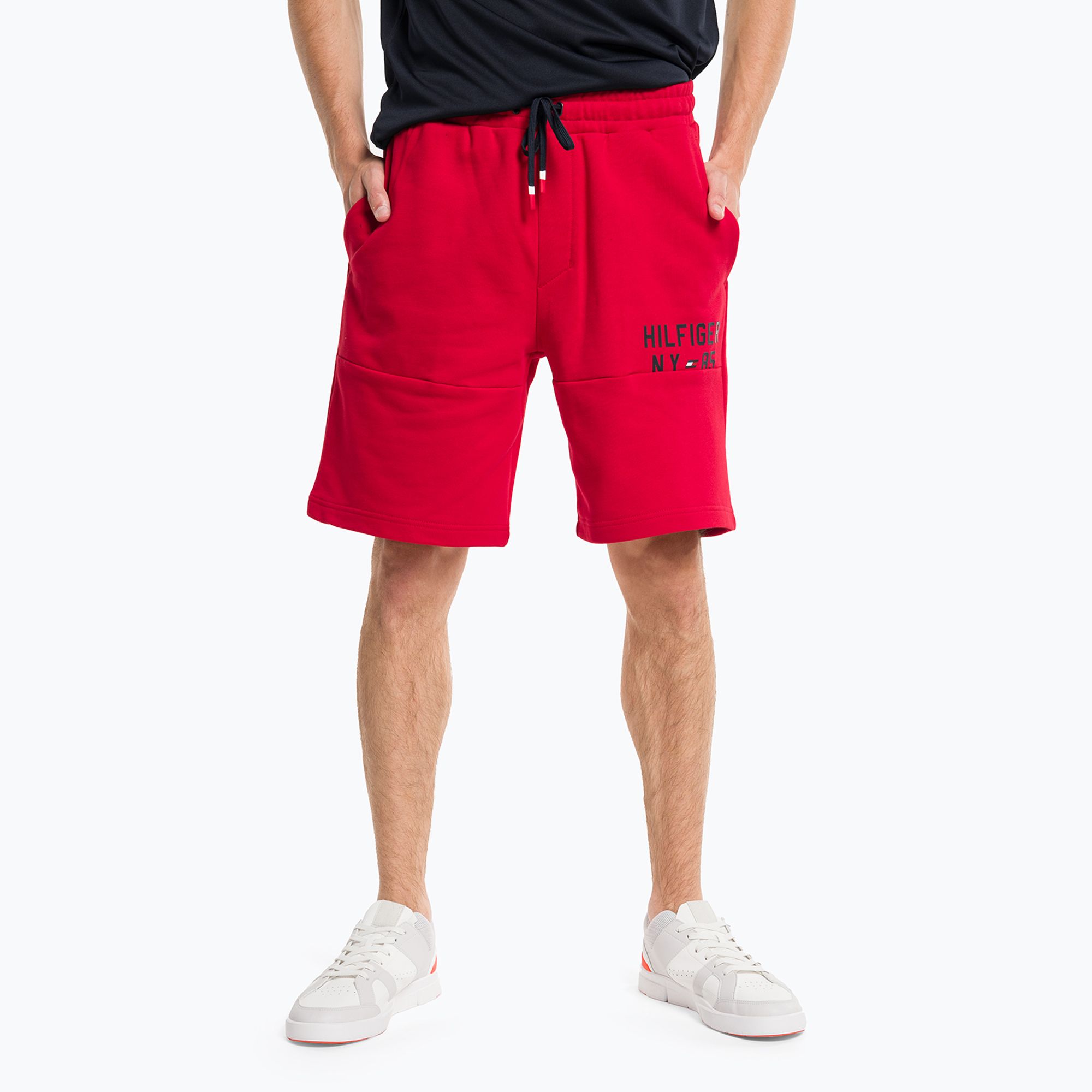 Pánska mikina Tommy Hilfiger Graphic Sweatshort červená (Graphic Sweatshort MW0MW30413XLG)