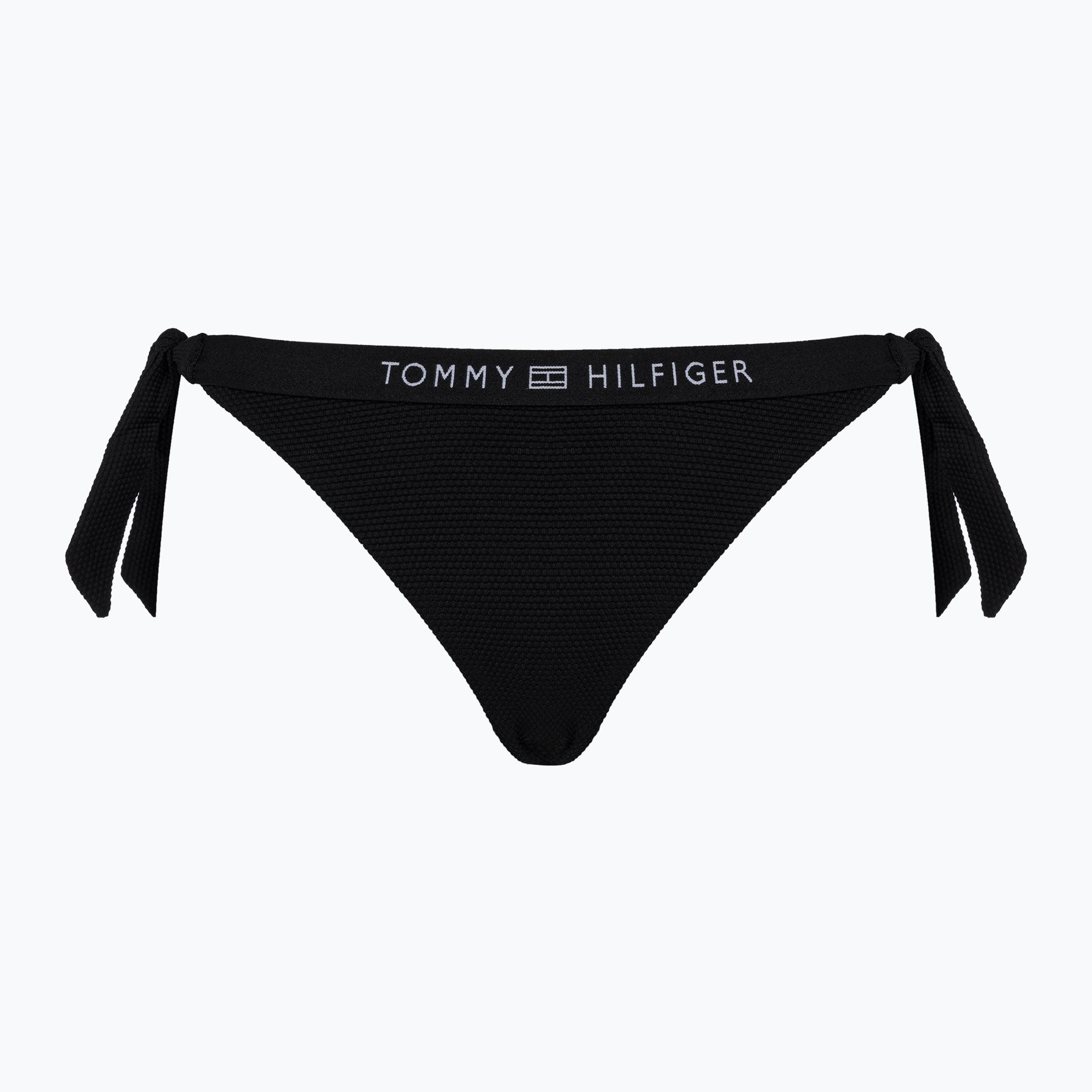 Spodný diel plaviek Tommy Hilfiger Side Tie Bikini black (Side Tie Bikini UW0UW05260)