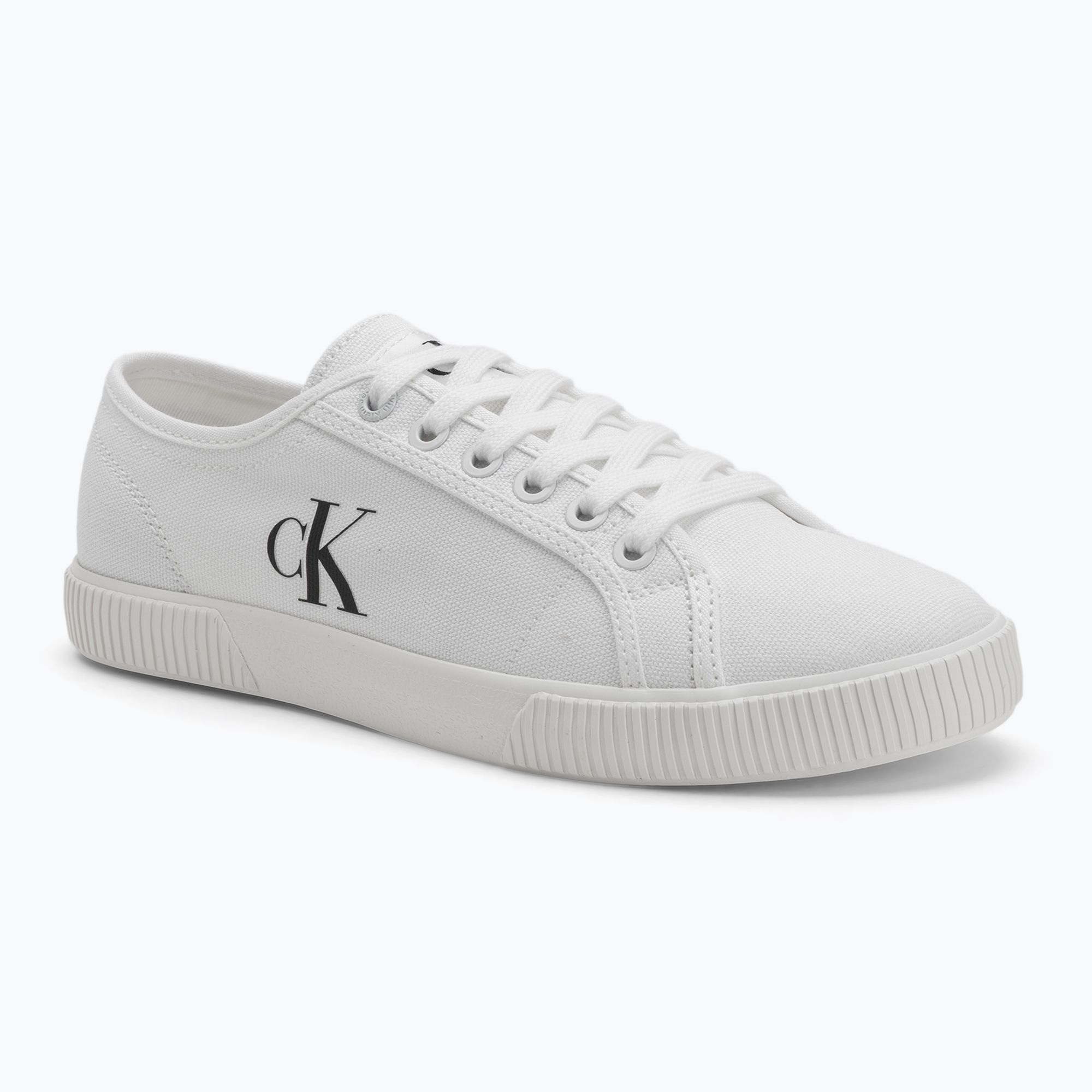 Dámske tenisky Calvin Klein YW0YW01762 Ess Vulc Low Cv Mg Wn triple bright white (Ess Vulc Low Cv Mg Wn YW0YW017620K4)