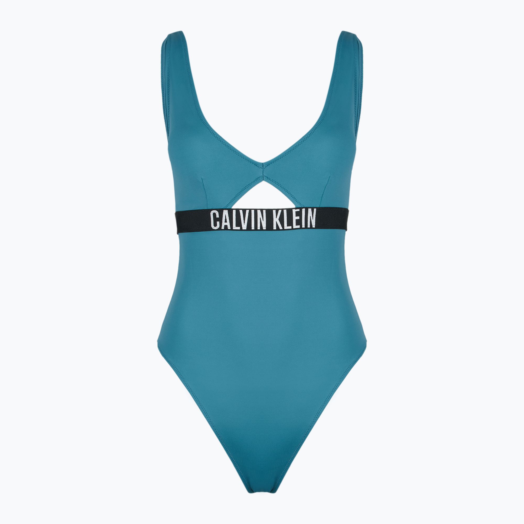 Dámske plavky Calvin Klein KW0KW02746 Intense Power One Piece Fashion Fit storm blue (Intense Power One Piece Fashion Fit KW0KW02746CJ6)