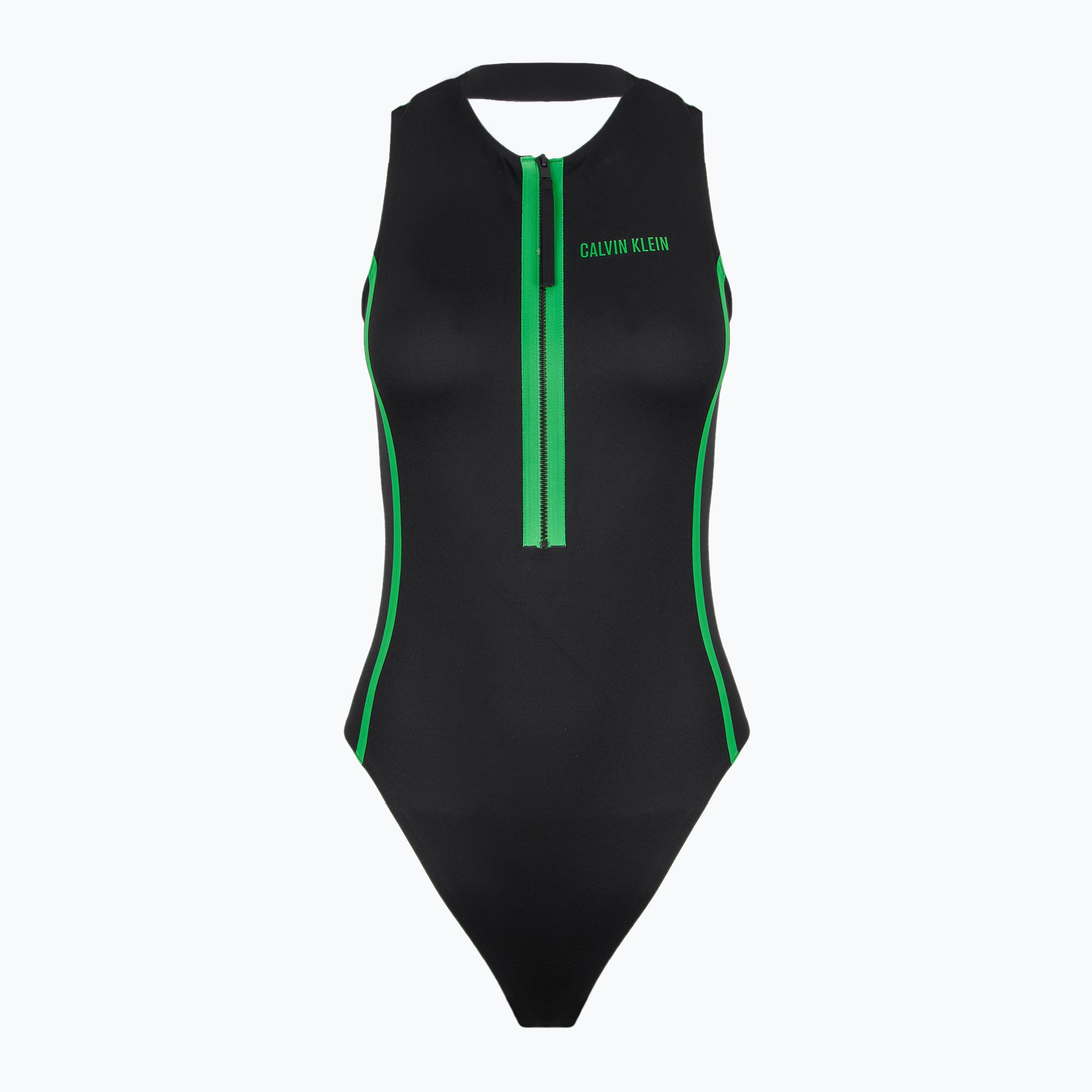Dámske jednodielne plavky Calvin Klein KW0KW02849 Intense Power Move Racerback One Piece-RP pvh black (Intense Power Move Racerback One Piece-RP