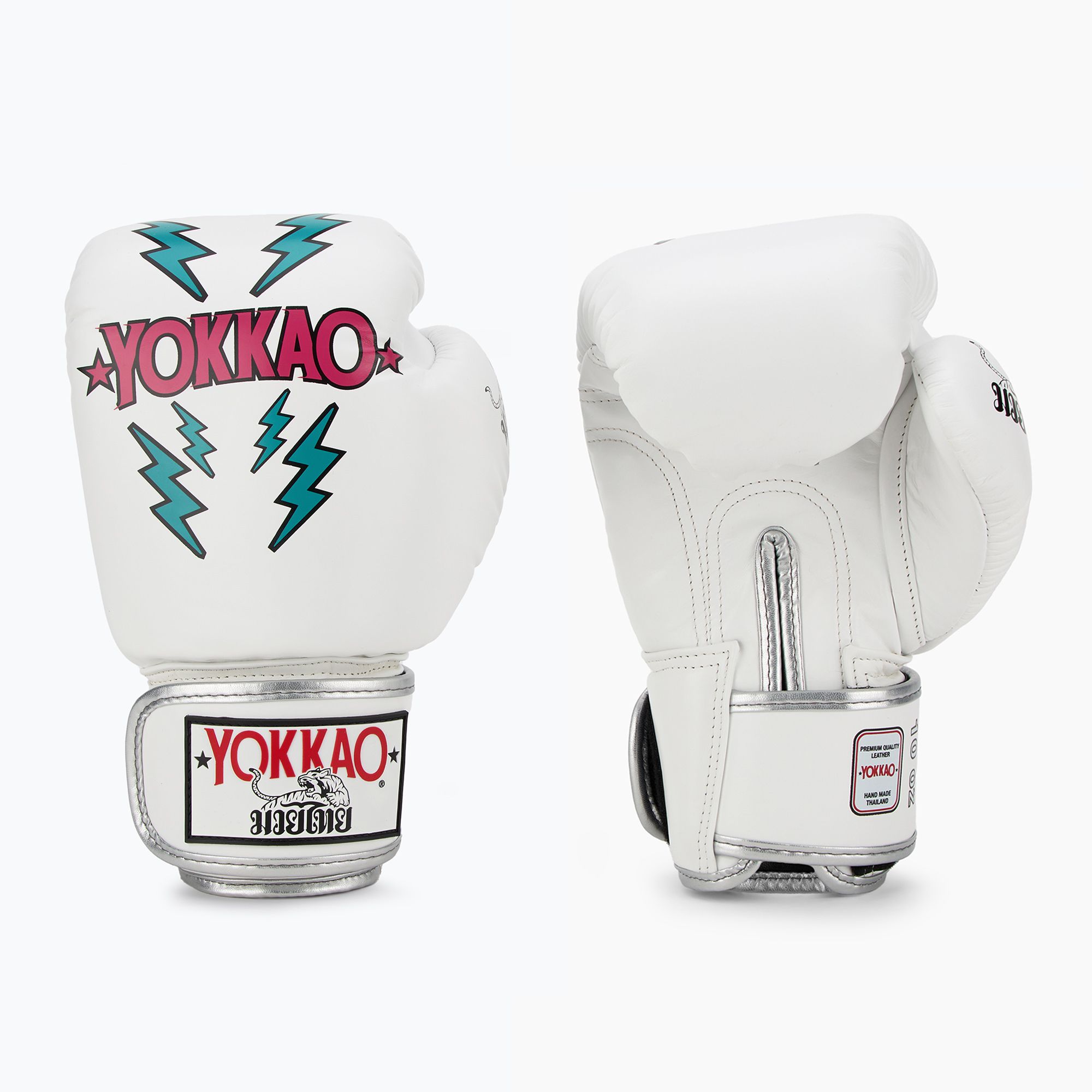 Pánske boxerské rukavice YOKKAO Stadium white