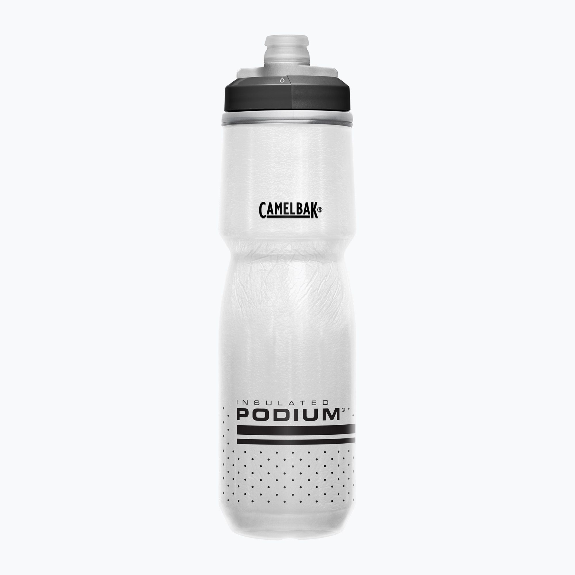 Cyklistická fľaša CamelBak Podium Chill 710 ml biela/čierna