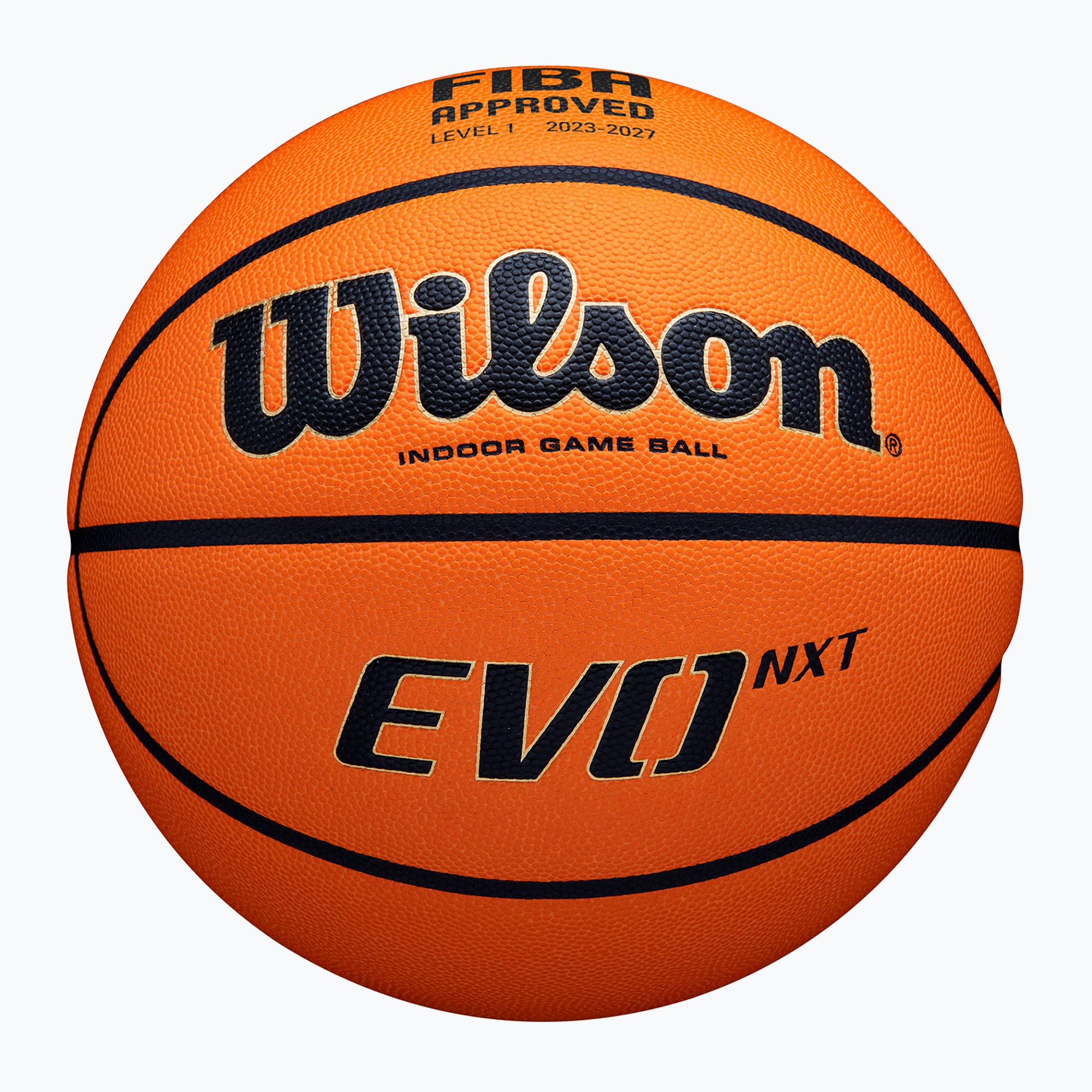 Basketbalová Lopta Wilson EVO NXT Fiba Game Ball orange veľkosť 6 (EVO NXT Fiba Game Ball WTB0966XB)