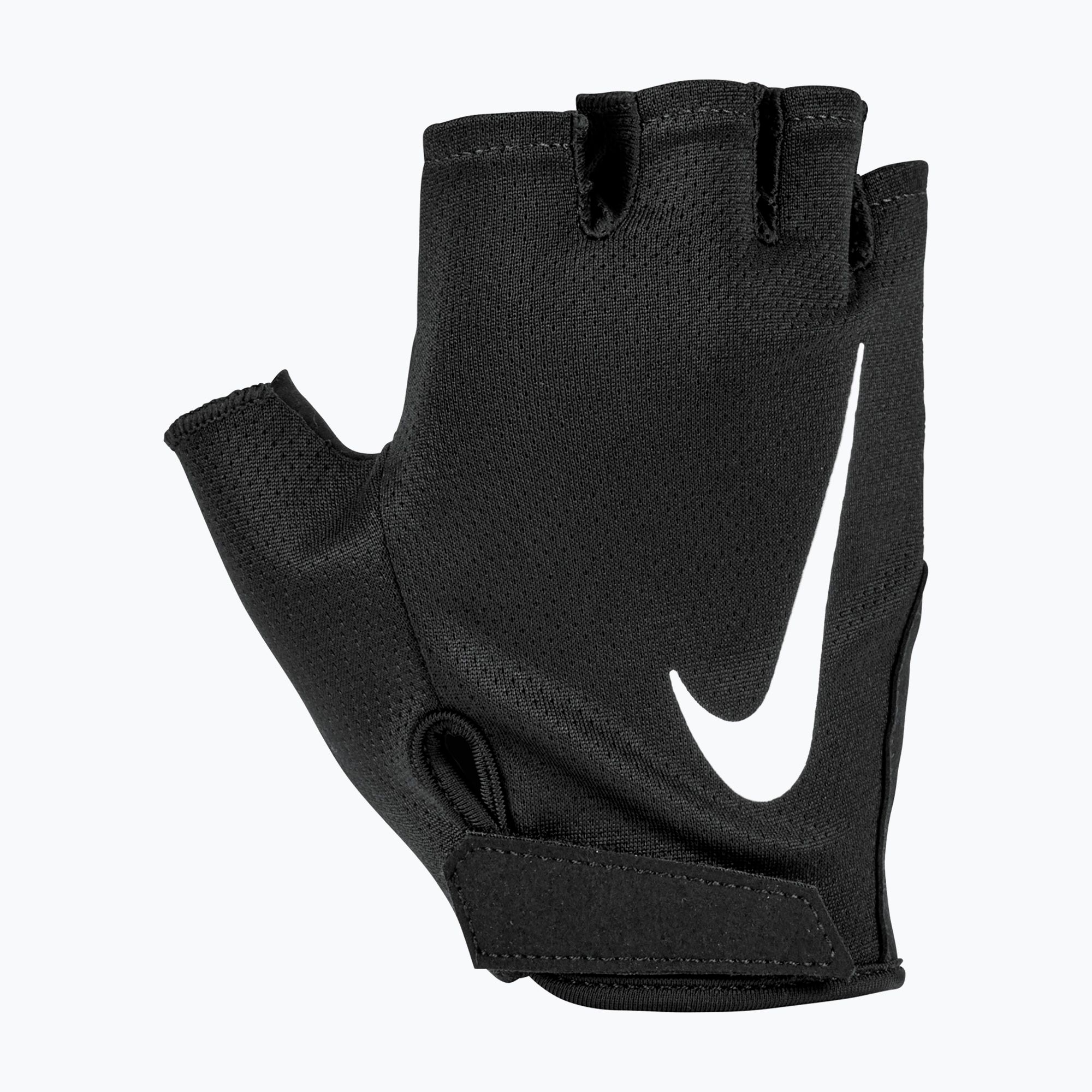 Dámske tréningové rukavice Nike Gym Essential FG 2.0 black/black/white (Gym Essential FG 2.0 N1012314-091)