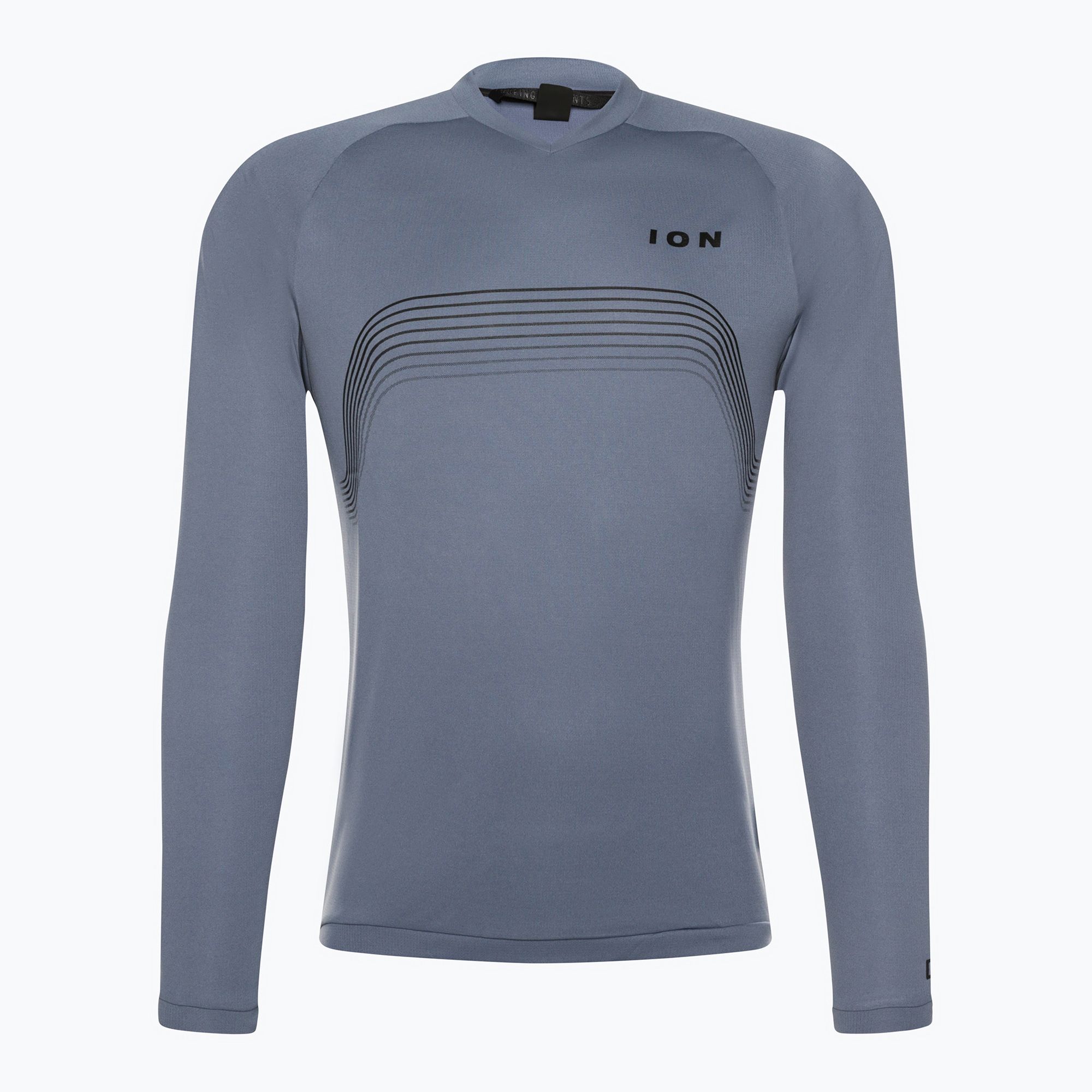 Pánsky cyklistický dres ION Traze Ls modrý 47222-5065 (Traze Ls 47222-5065)