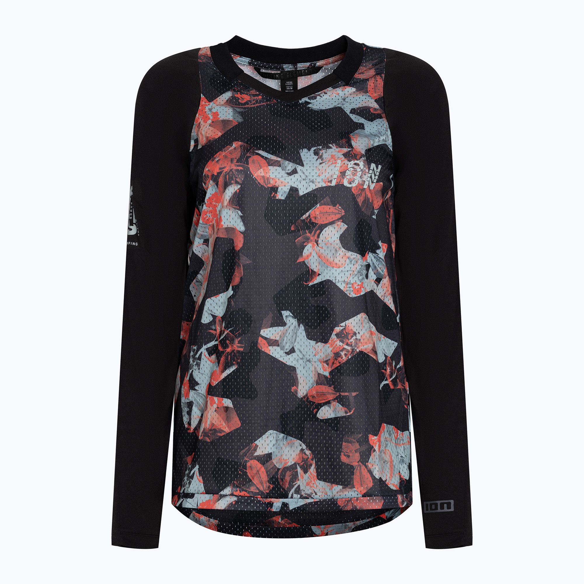 Dámsky cyklistický dres ION Scrub Ls black 47223-5024 (Scrub Ls 47223-5024)