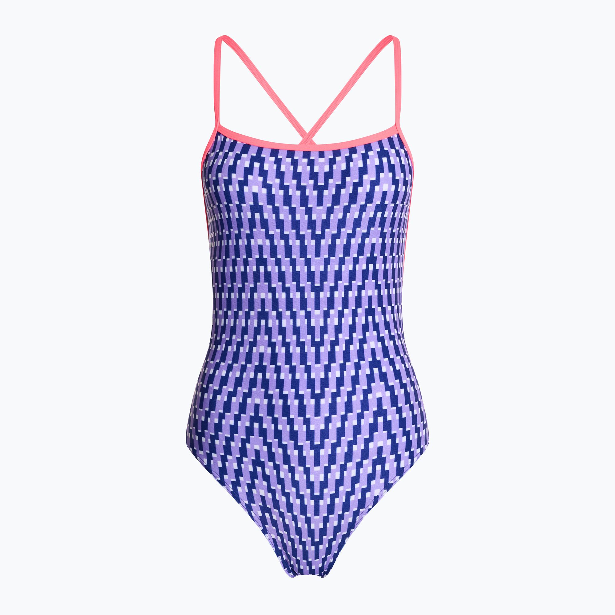 Dámske jednodielne plavky Funkita Strapped In One Piece future dusk
