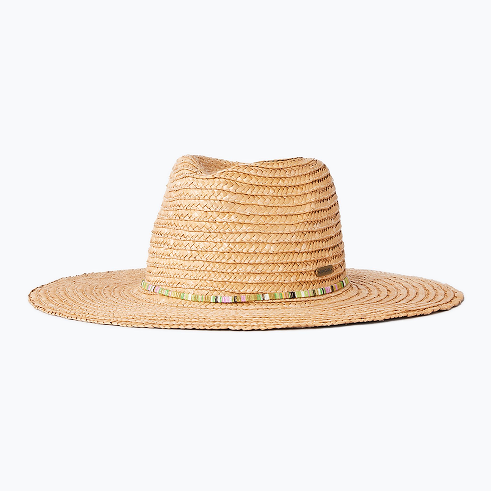 Dámsky klobúk Rip Curl Premium Surf Straw Panama tobacco (Classic Surf Straw Panama 04XWHE)