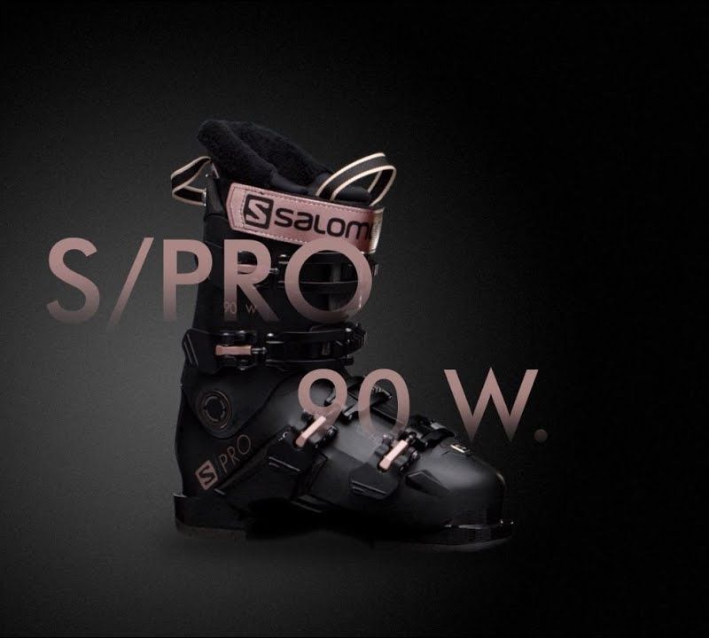 Dámske lyžiarske topánky Salomon S/Pro 9 W GW čierne L414862 10