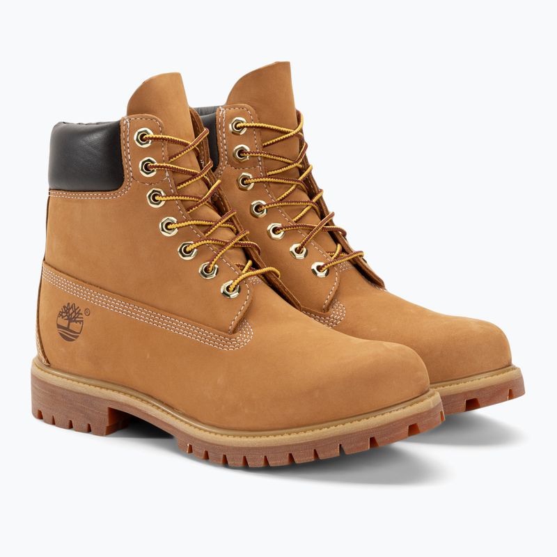 Pánske trekové topánky Timberland Premium 6 Inch wheat nubuk 4