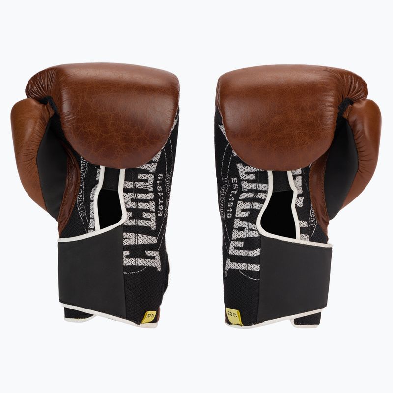 EVERLAST 1910 Klasické hnedé boxerské rukavice EV1910 2