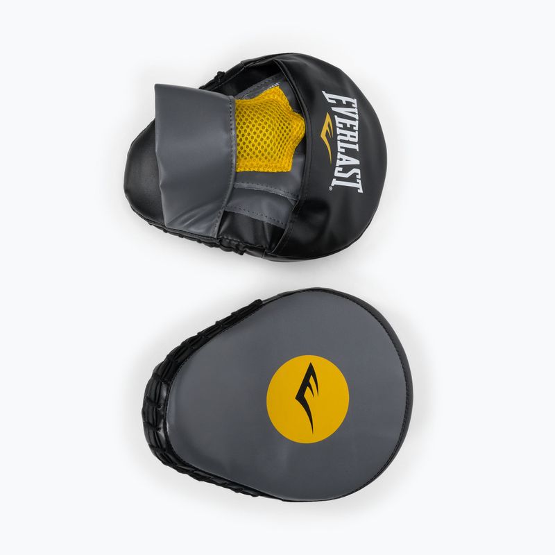 EVERLAST Lea Punch Mantis šedé kožené tenisky EV4910 2