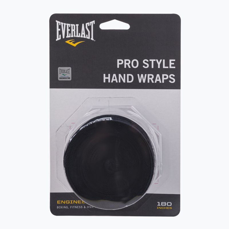 EVERLAST boxerské bandáže čierne EV4456