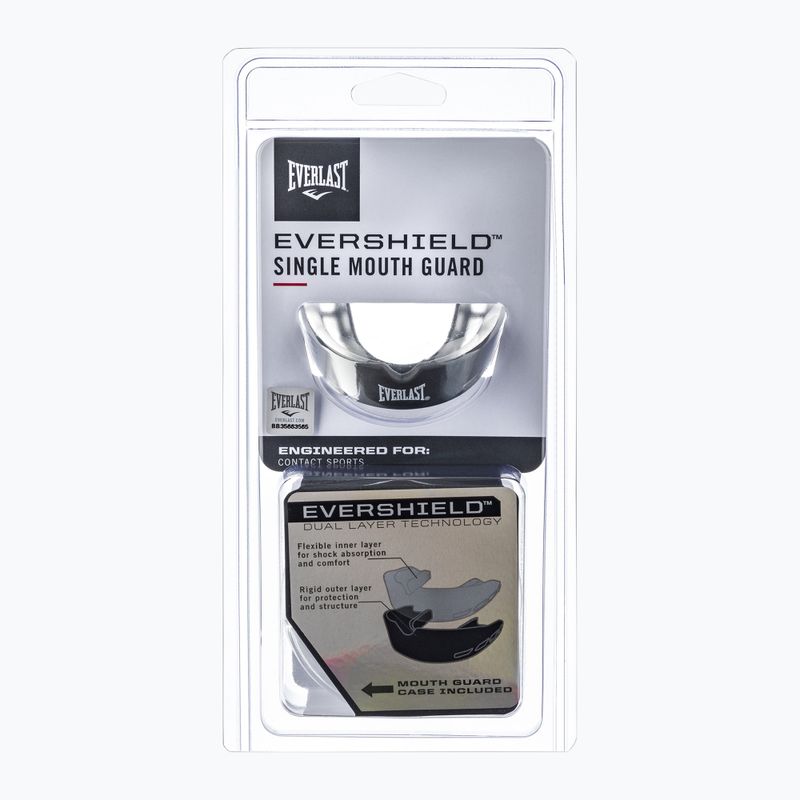 Chránič čeľuste EVERLAST Evershield sivý EV14001