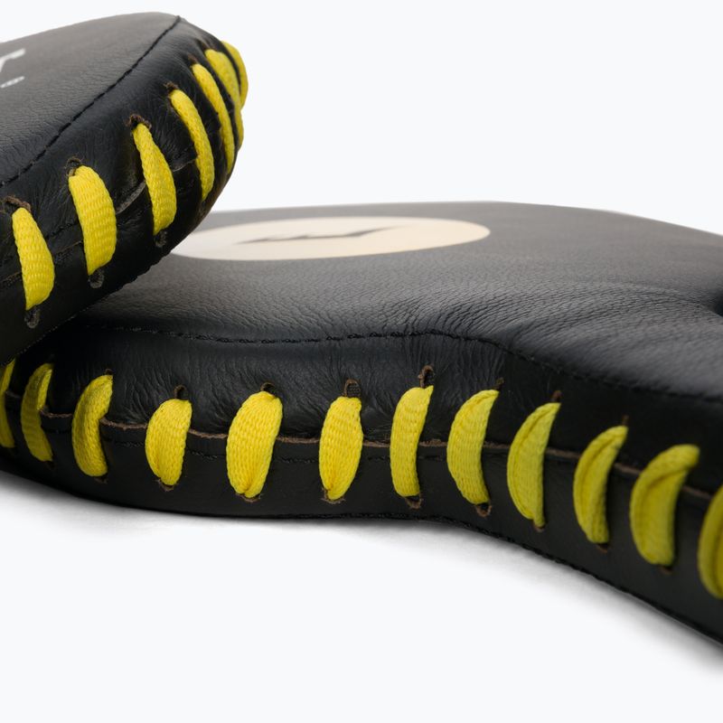 EVERLAST Lea Punch Paddle kožené tenisky čierne EV4088 3