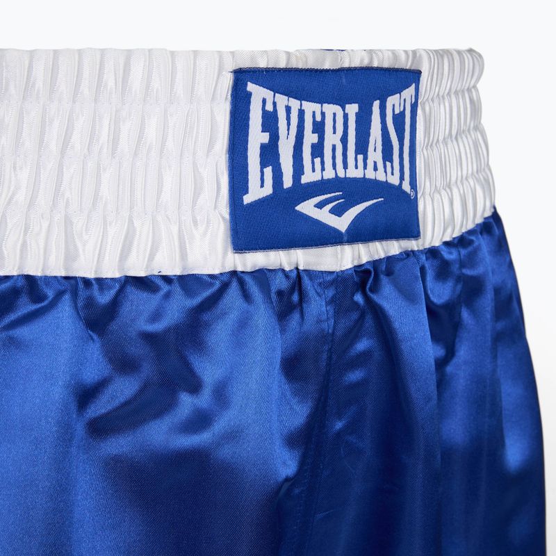Pánske tréningové šortky Everlast Trunks Pro blue/white 4