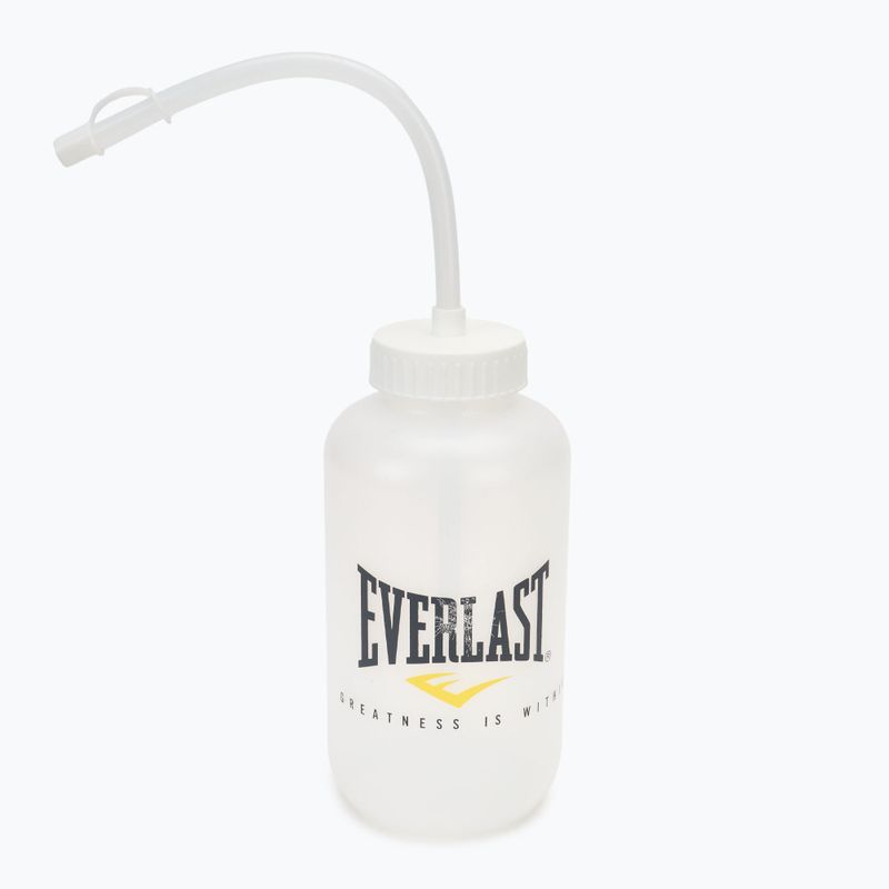 Fľaša so slamkou Everlast EV1980 biela