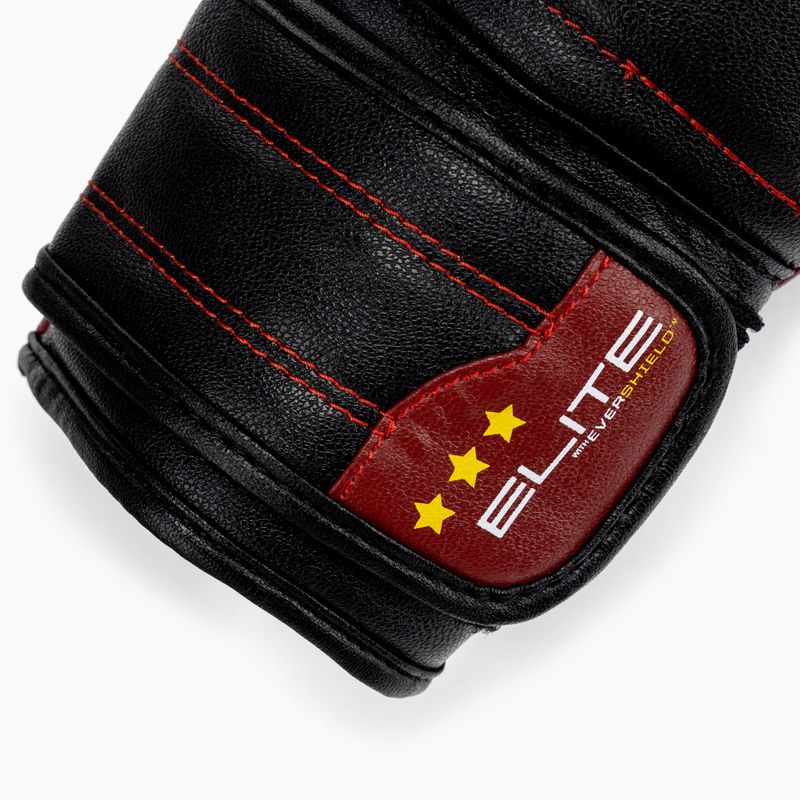 EVERLAST Elite Muay Thai boxerské rukavice čierne EV360MT 4