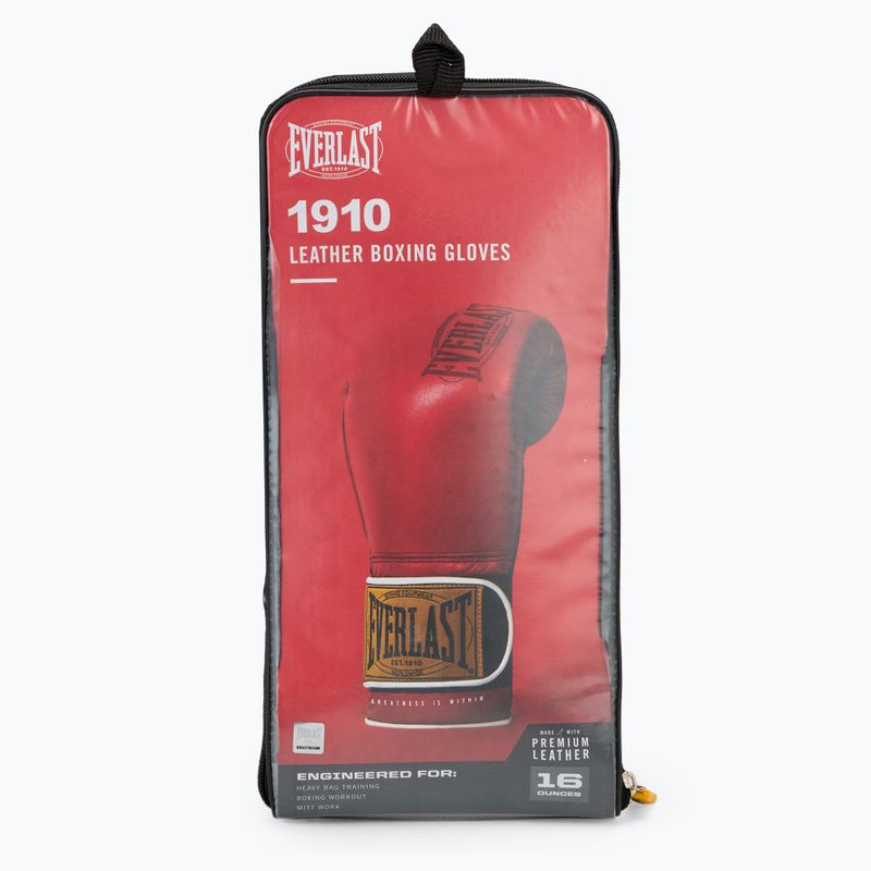 Boxerské rukavice Everlast 1910 Classic červené 6