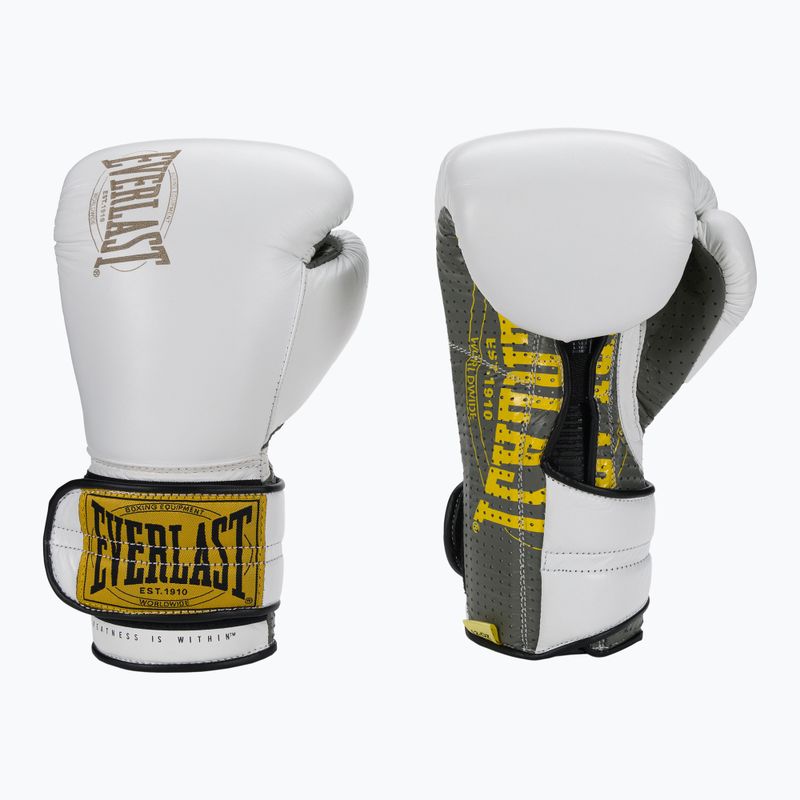 Boxerské rukavice EVERLAST 1910 Classic Pro white EV1910 3