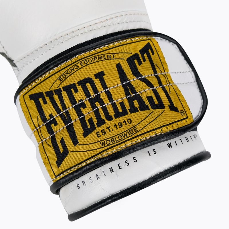 Boxerské rukavice EVERLAST 1910 Classic Pro white EV1910 5