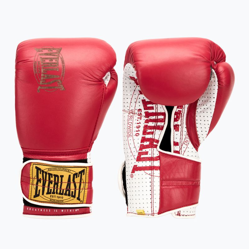 Boxerské rukavice  Červené Everlast 1910 Classic Pro 7