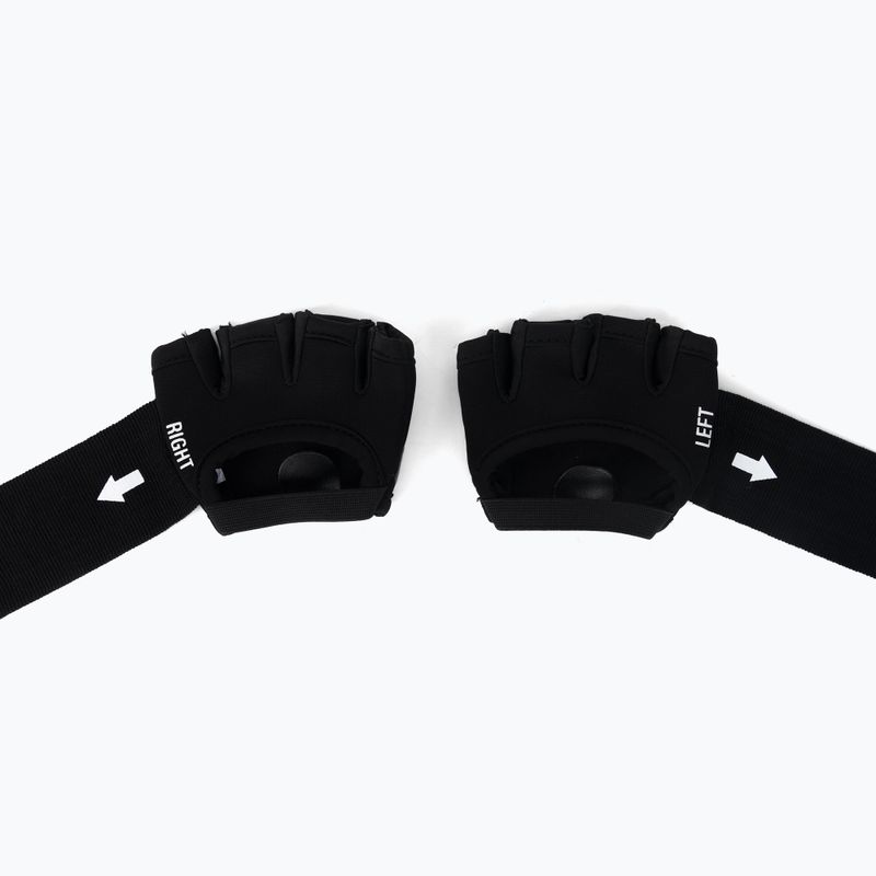 EVERLAST 4345 gélové vnútorné rukavice s popruhom čierne EV4345 2