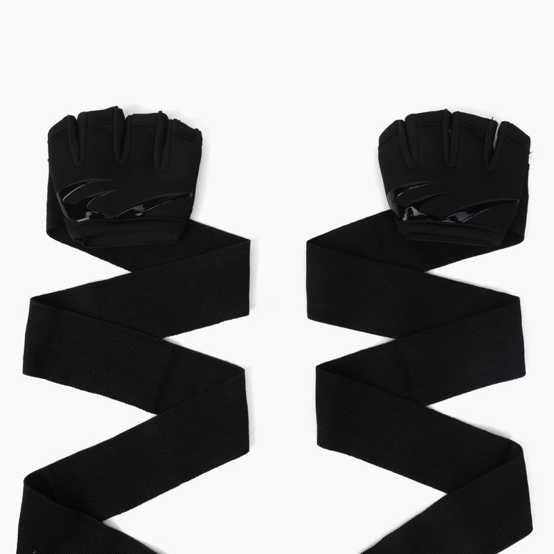 EVERLAST 4345 gélové vnútorné rukavice s popruhom čierne EV4345 5